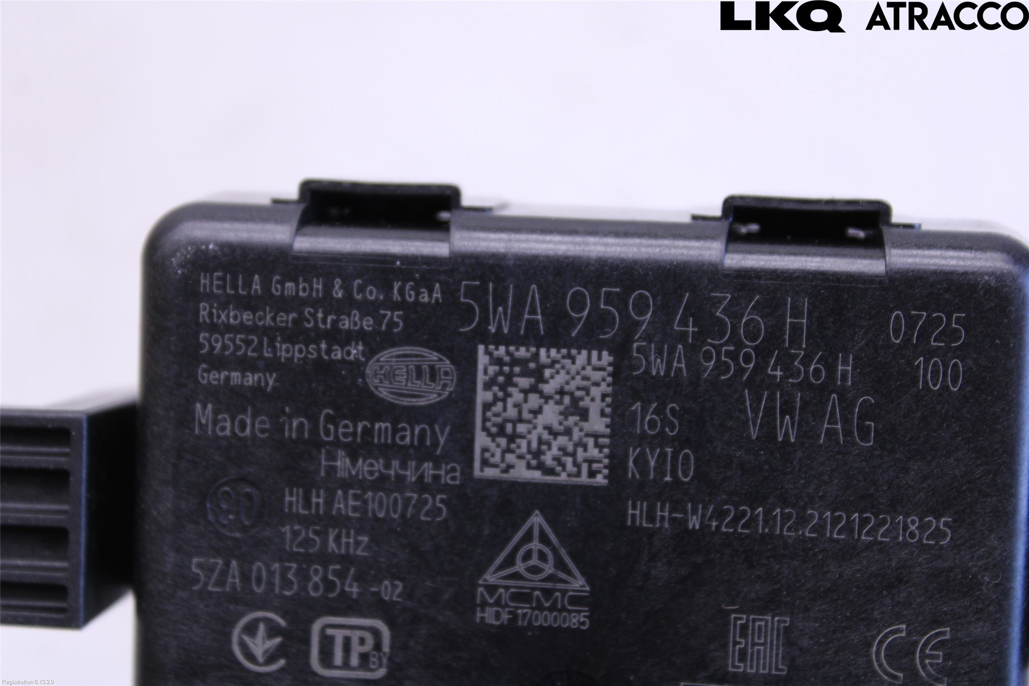 Volkswagen VW GOLF / E-GOLF VIII 20- Styrenhet Nyckellös System