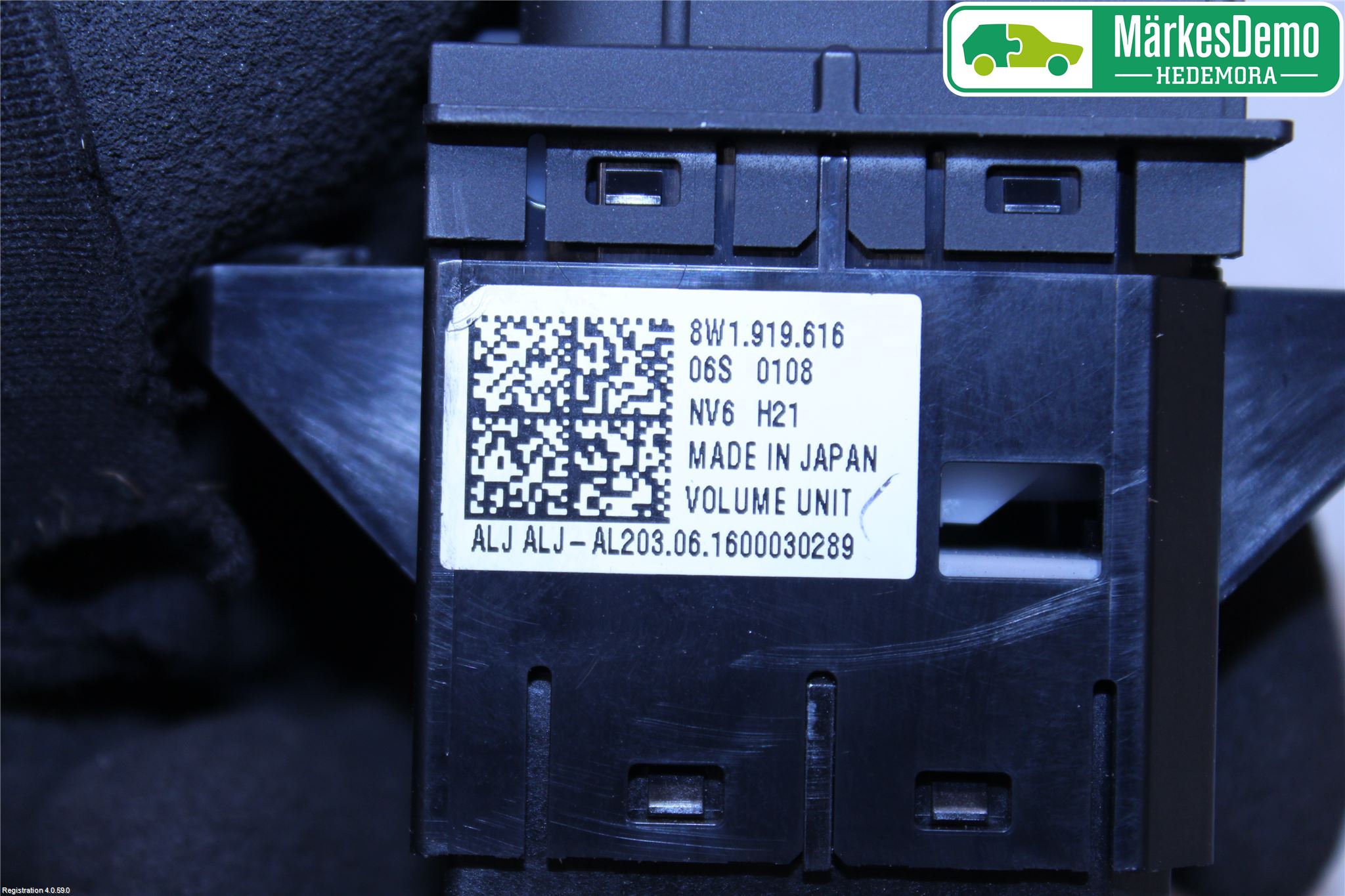 Audi A4/S4 B9 16-19 Stereo Radio Med Cd