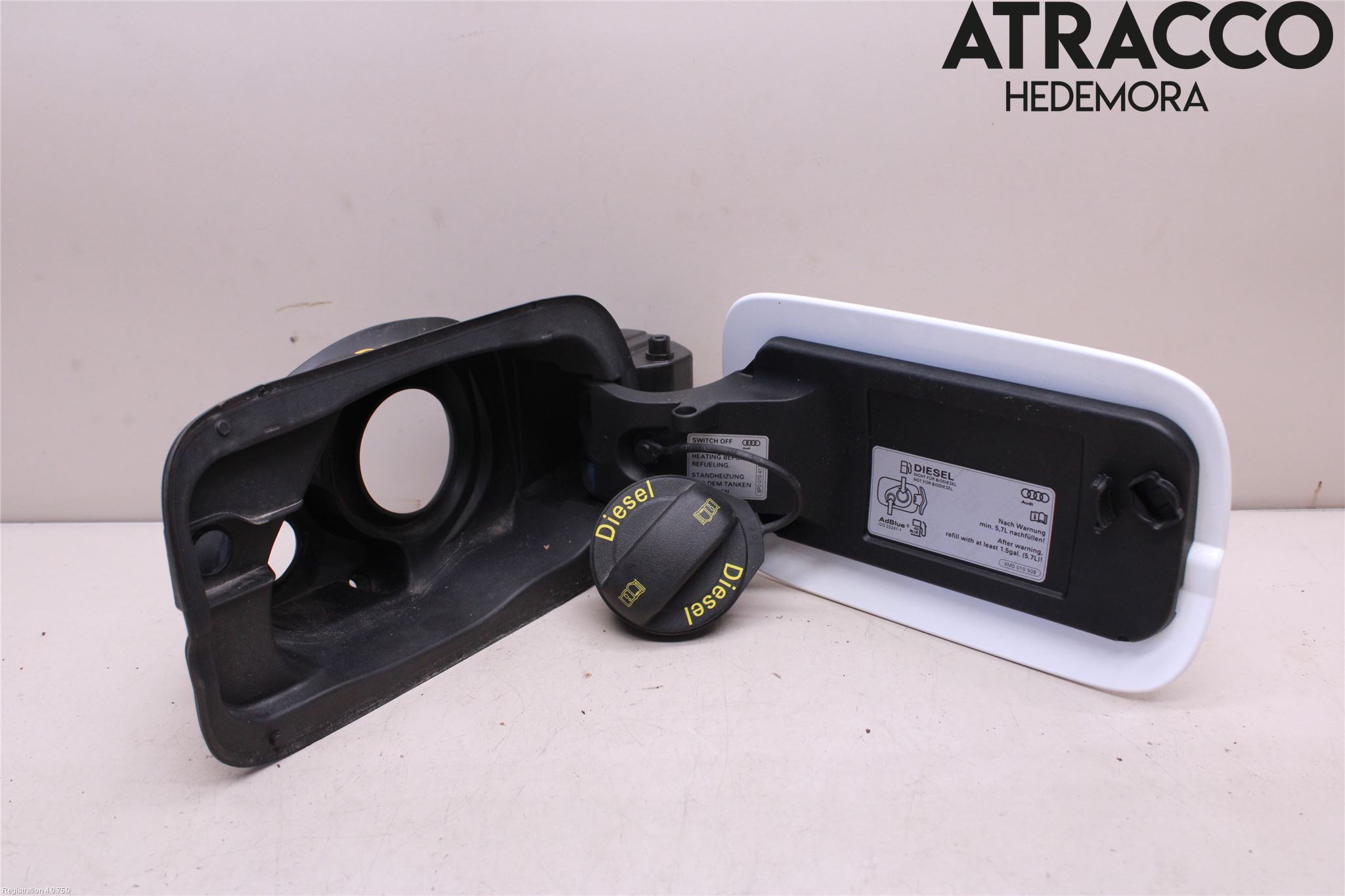 Audi A4/S4 B9 16-19 Drivstoff Tankluke