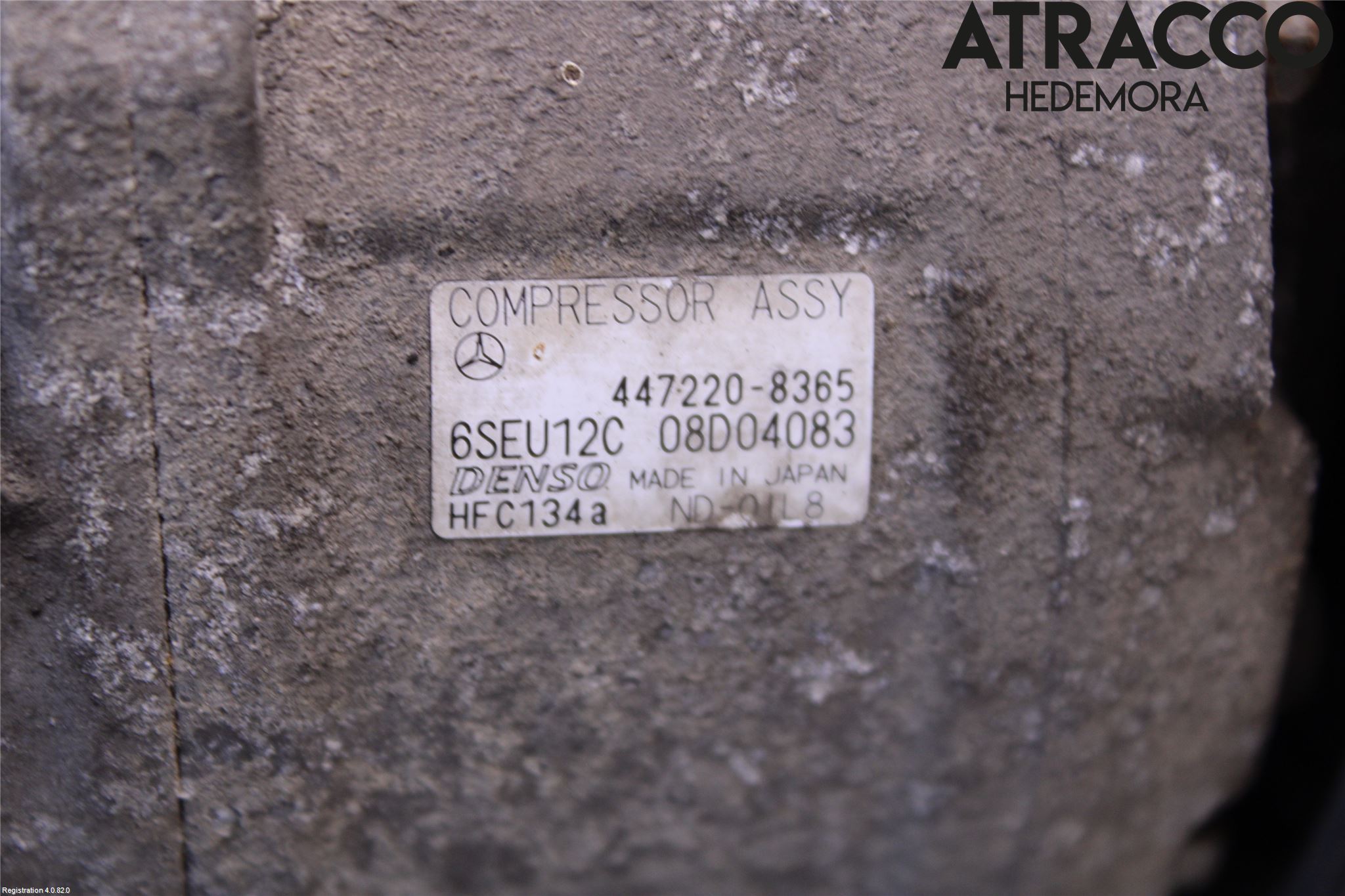 Mercedes-Benz MB A-KLASS (W168) 98-04 Varme Ac Kompressor