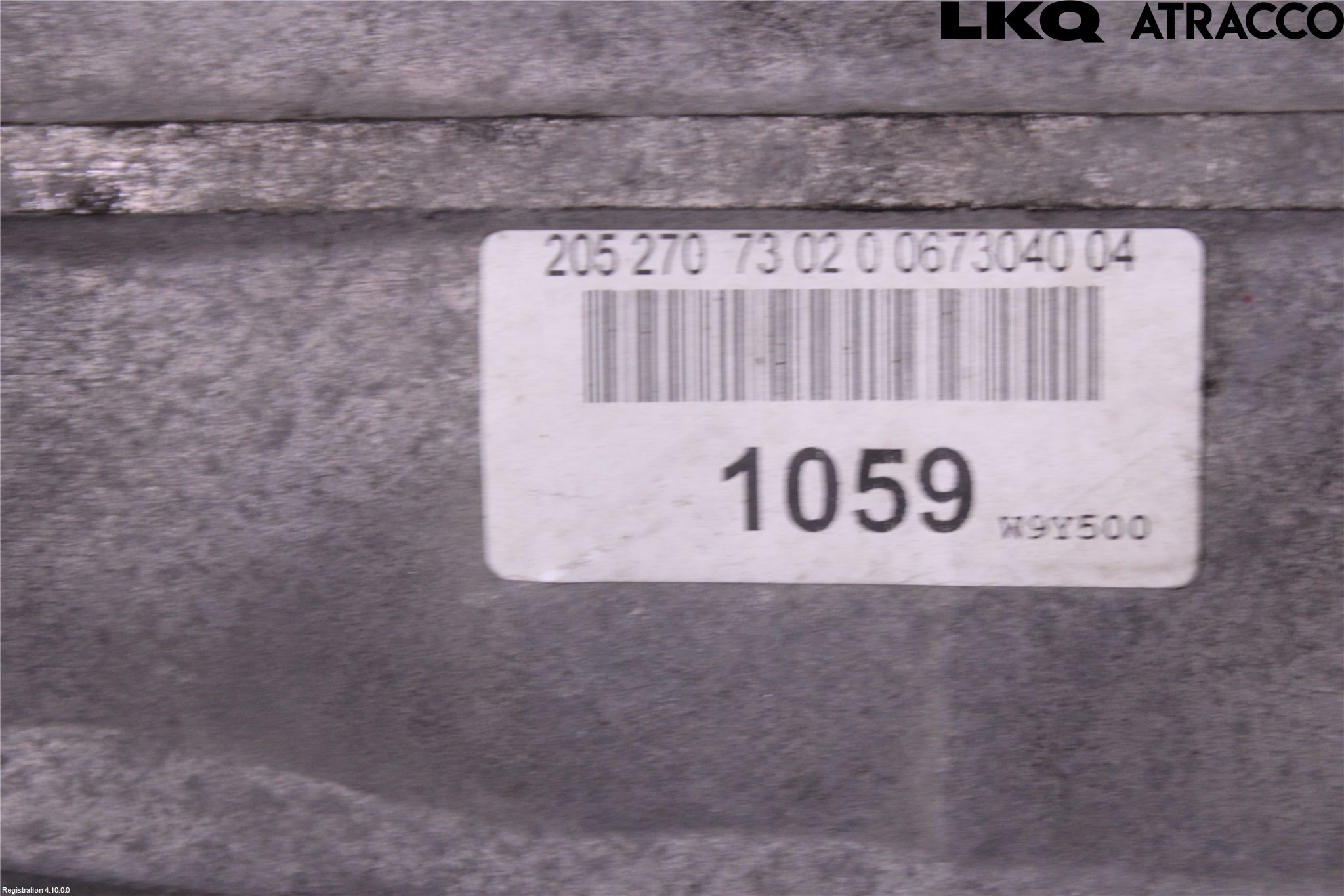 Mercedes-Benz MB C-KLASS (W205) 14-21 Gearkasse Automat