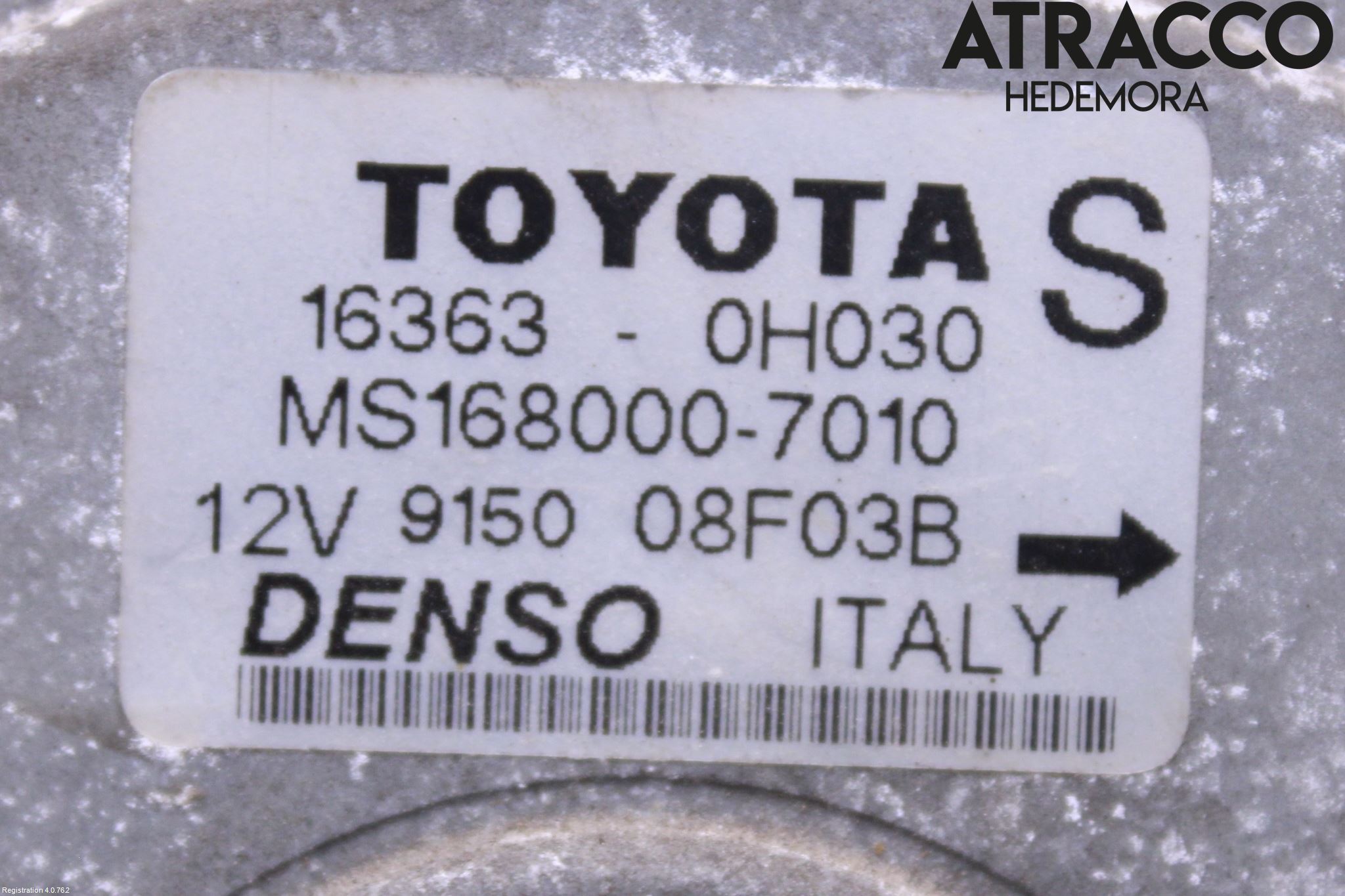 Toyota AVENSIS 03-06 Kjølevifte Elektrisk