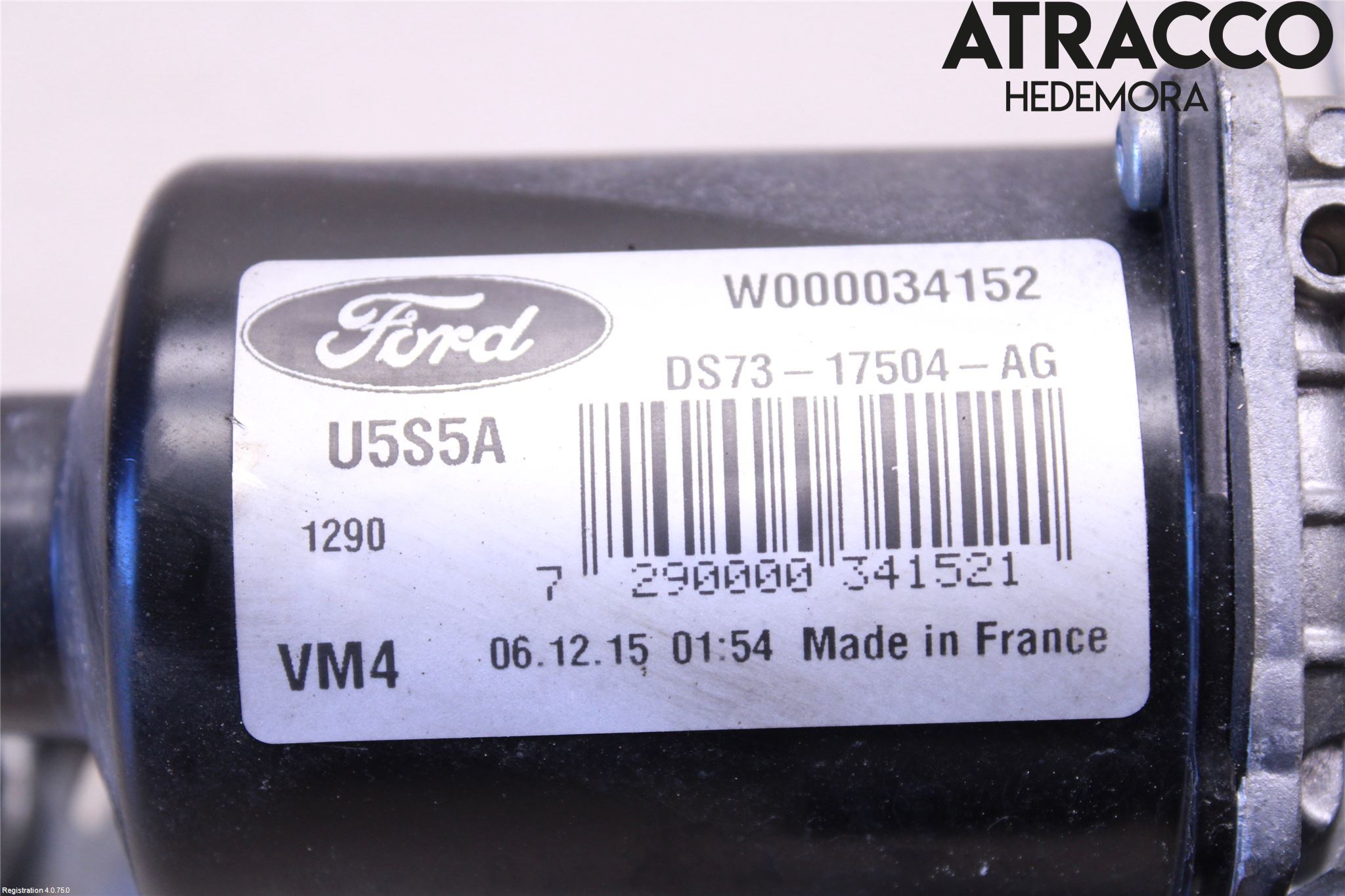 Ford MONDEO 15-22 Viskermotor Frontrute