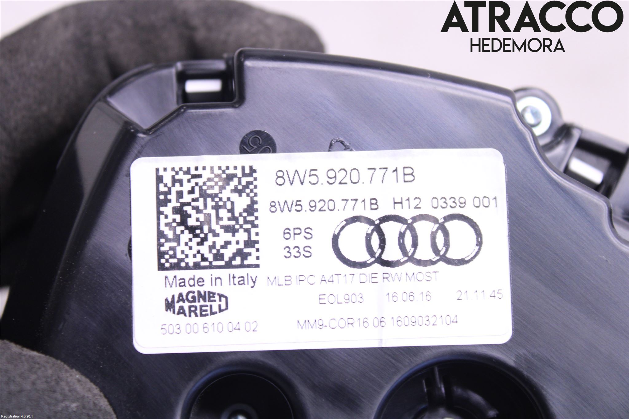 Audi A4/S4 B9 16-19 Instr Kombinert