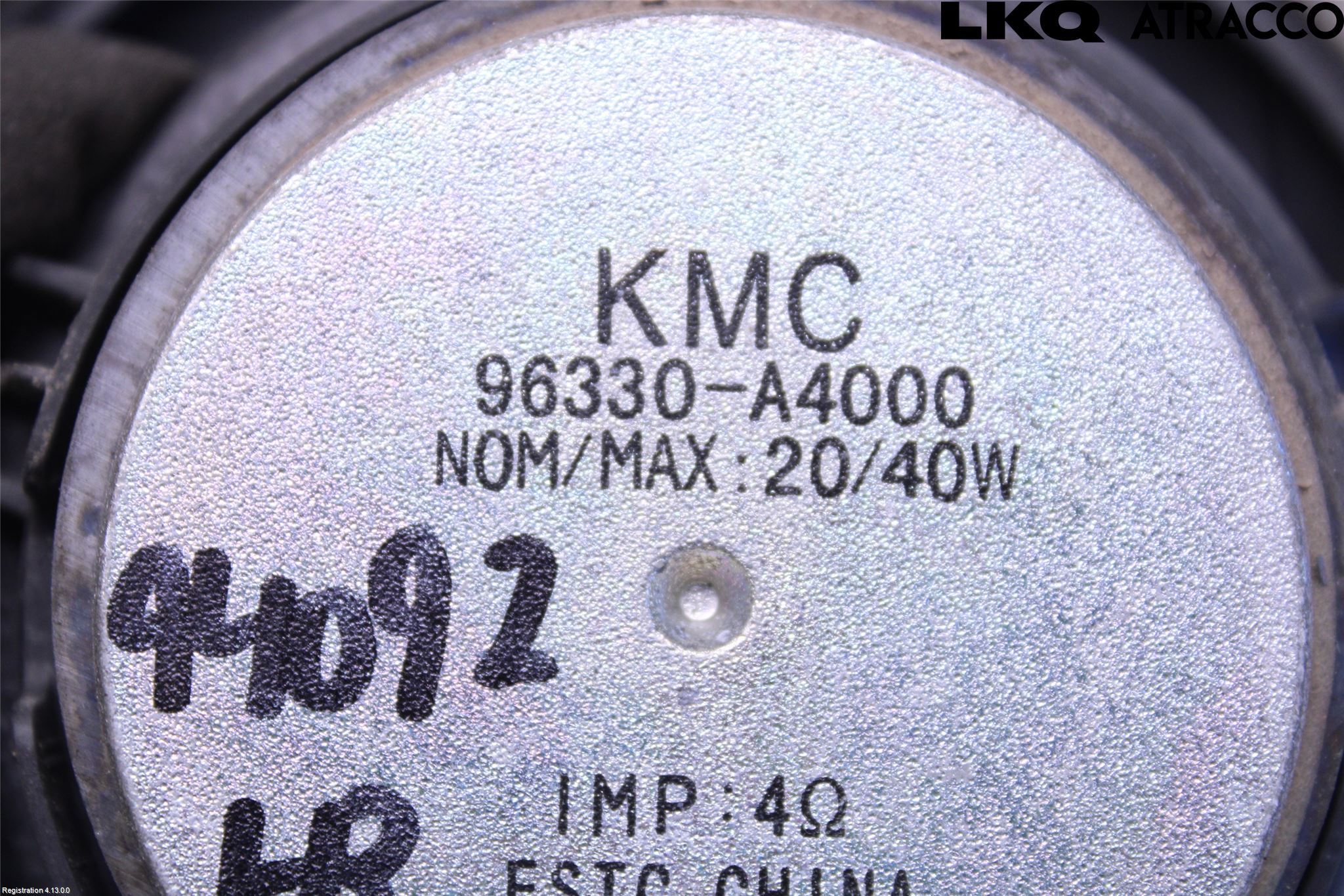 Kia CARENS III 13-19 Innr Høyttaler