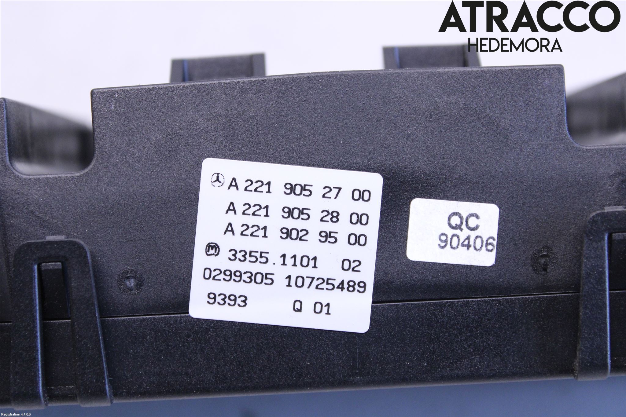 Mercedes-Benz MB S-KLASS (W221) 05-13 Varme Ac Betjening-Display