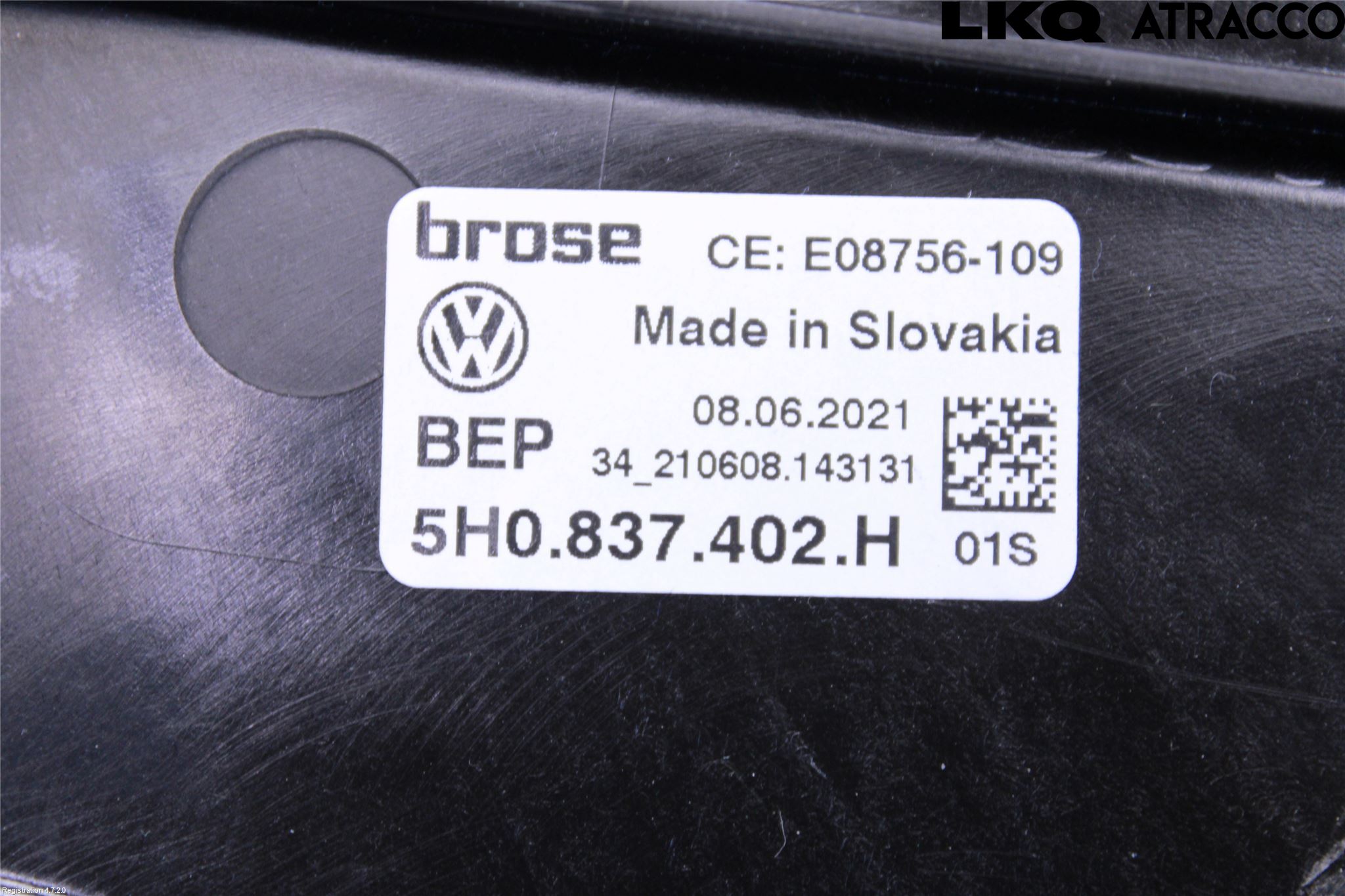 Volkswagen VW GOLF / E-GOLF VIII 20- Vindusheis El Komp