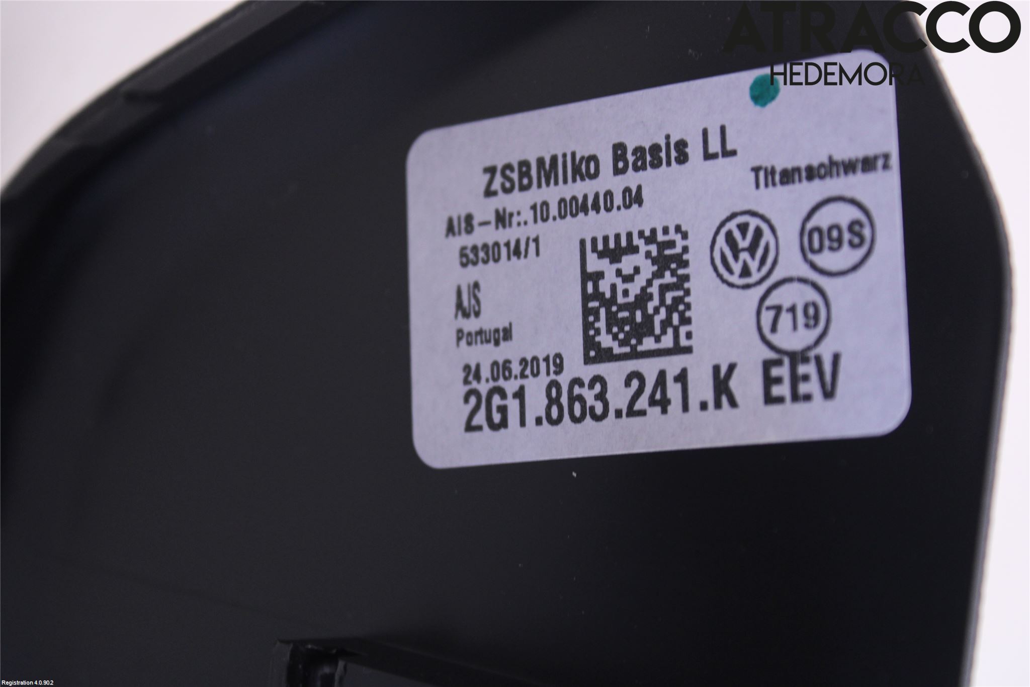 Volkswagen VW POLO VI 18->> Innr Konsoll-Lomme
