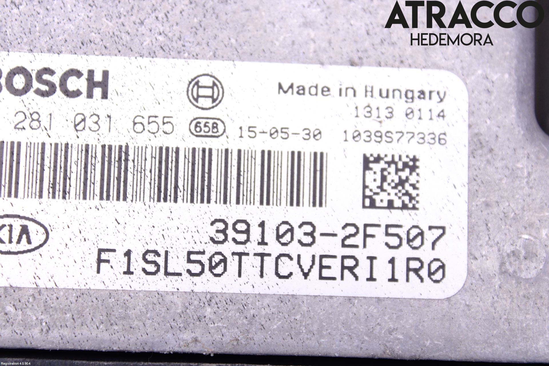 Kia SPORTAGE (SL) 11-15 Styreenhet Dieselpumpe
