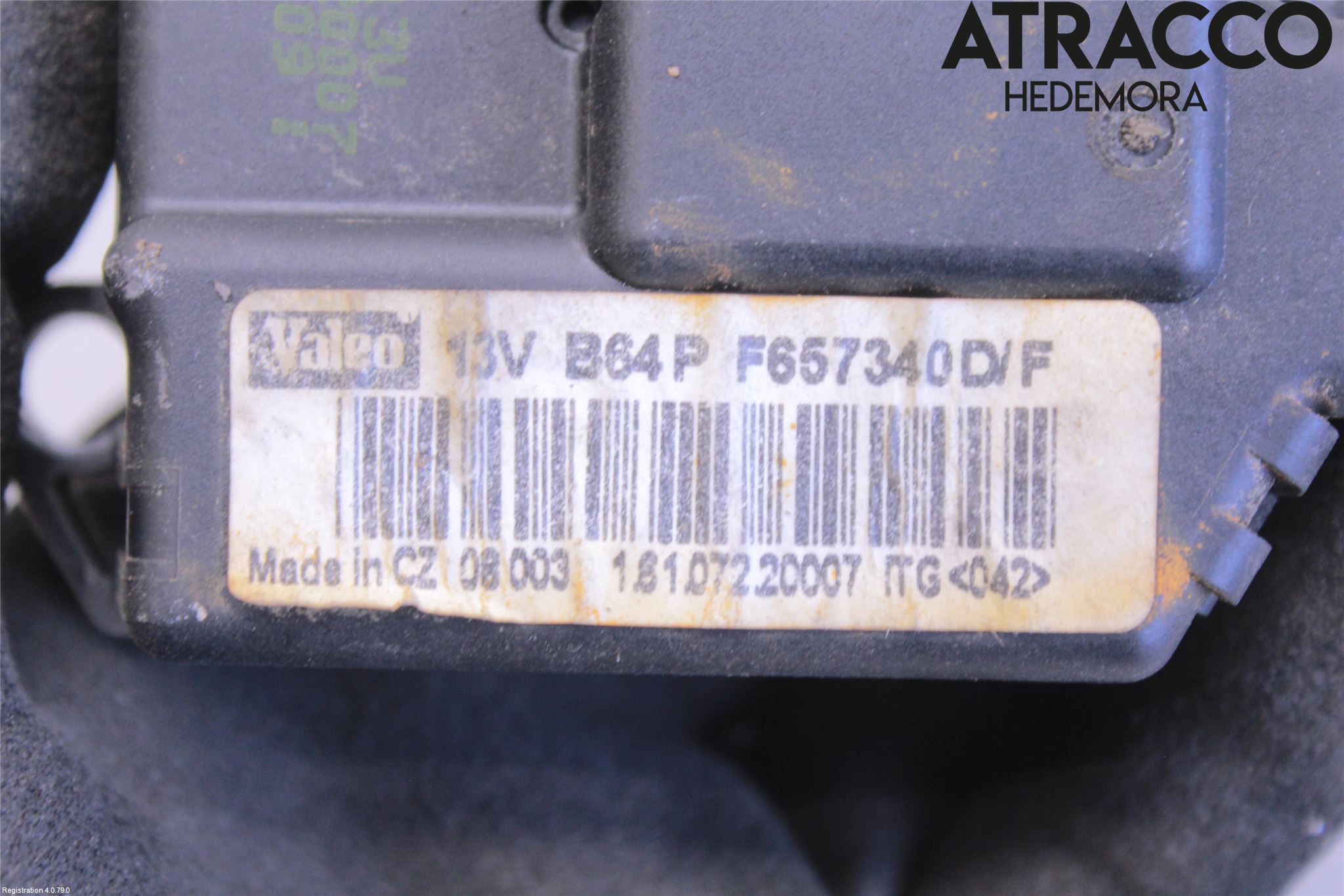 Opel VIVARO 01-14 Varme Regulering Motor