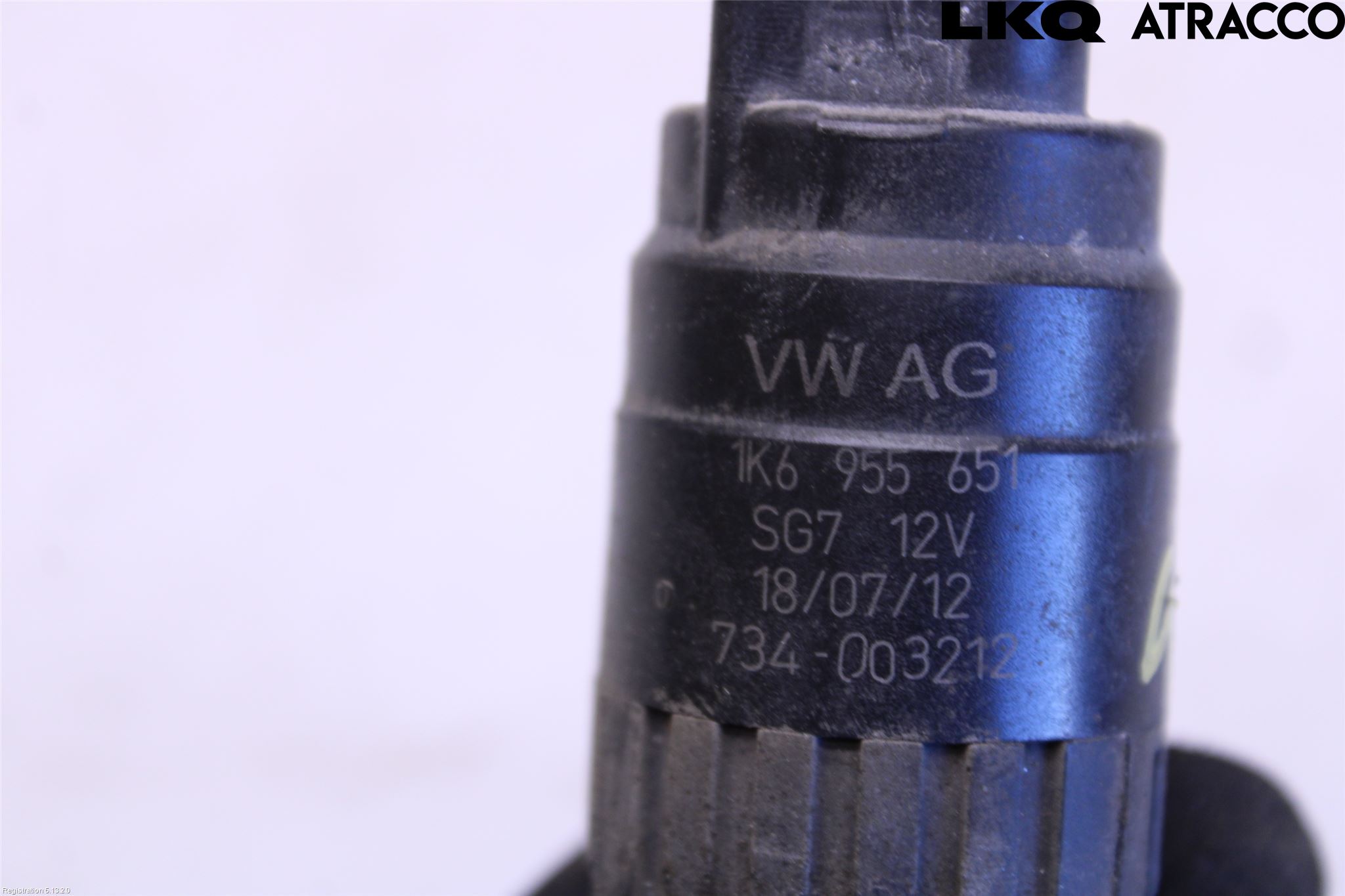 Volkswagen VW GOLF VI 09-13 Spylerpumpe Frontrute