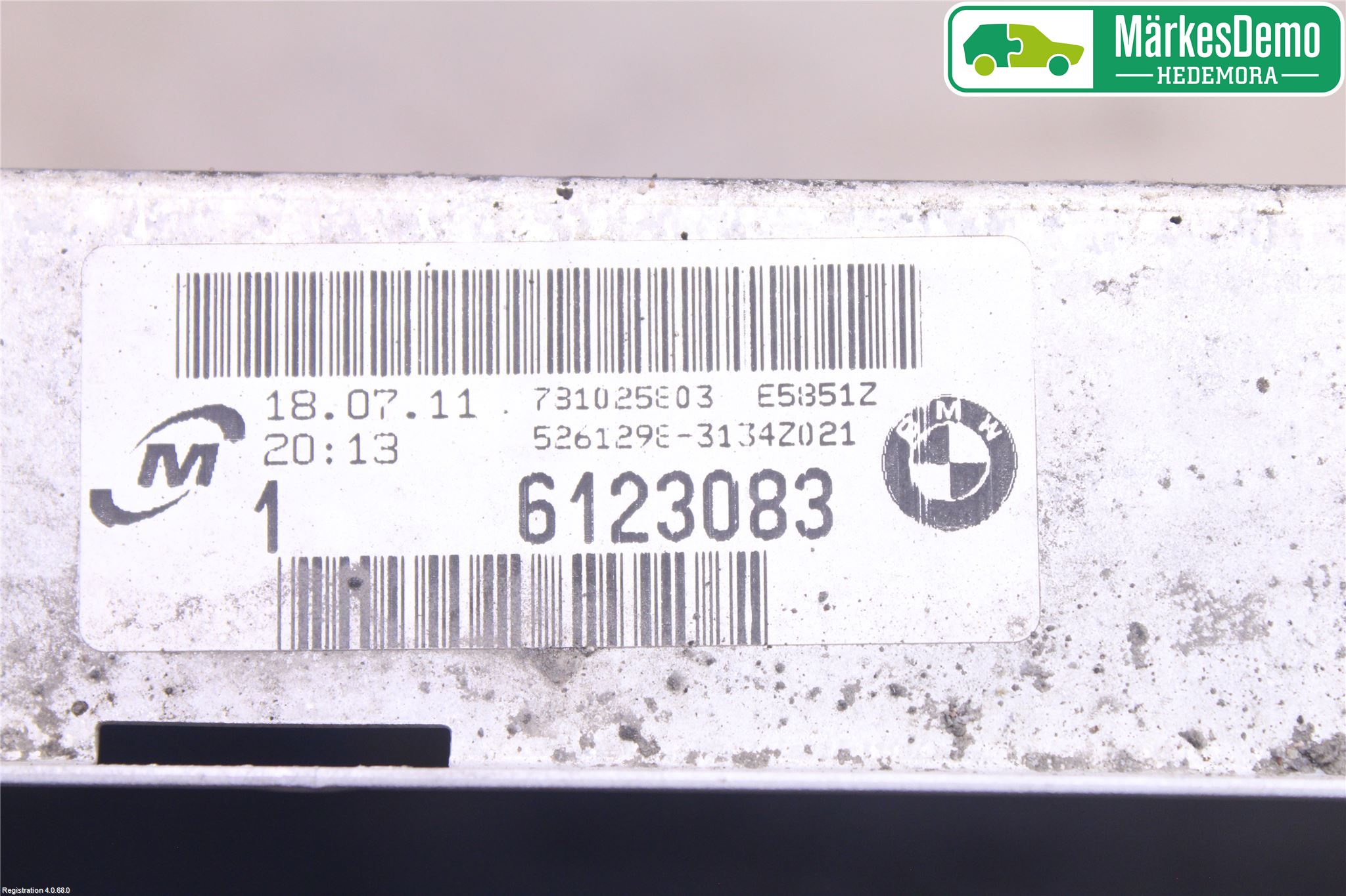 BMW 3 E90/91 SED/TOU 05-12 Radiator Manuell