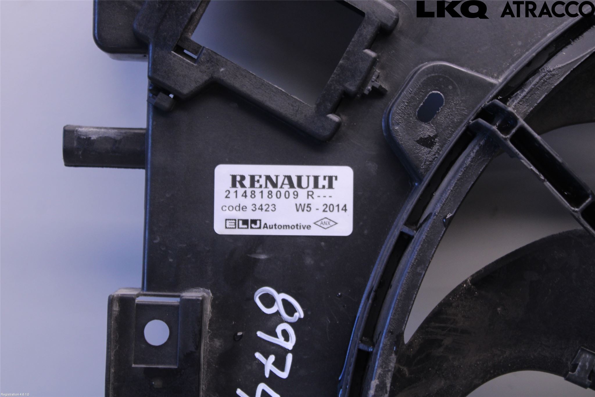 Renault CLIO IV 12-16 Kjølevifte Elektrisk