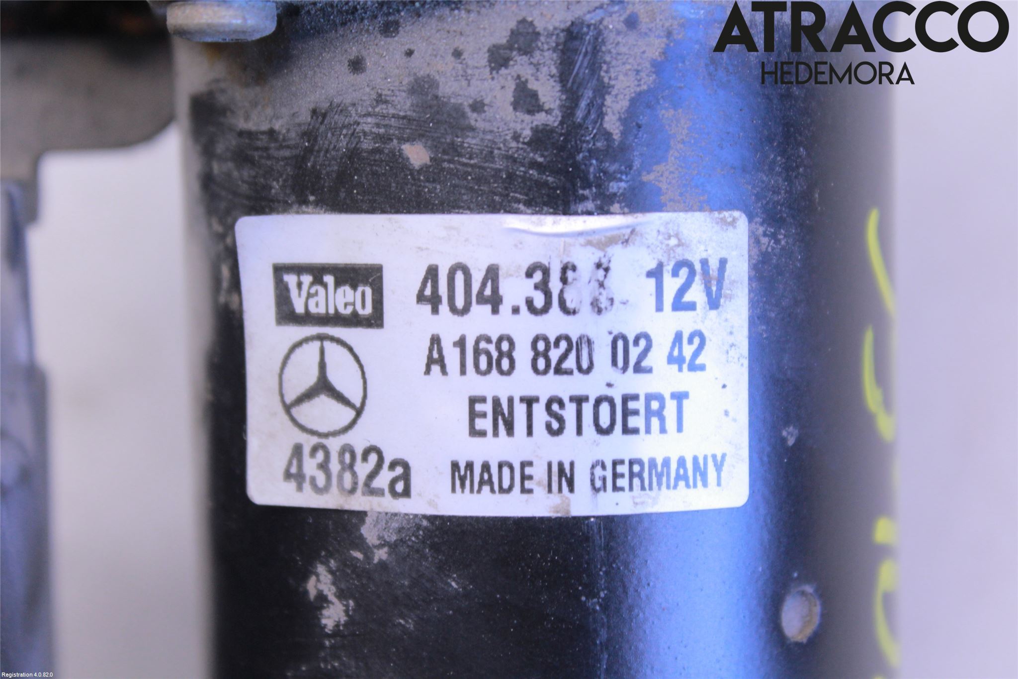 Mercedes-Benz MB A-KLASS (W168) 98-04 Viskermotor Frontrute
