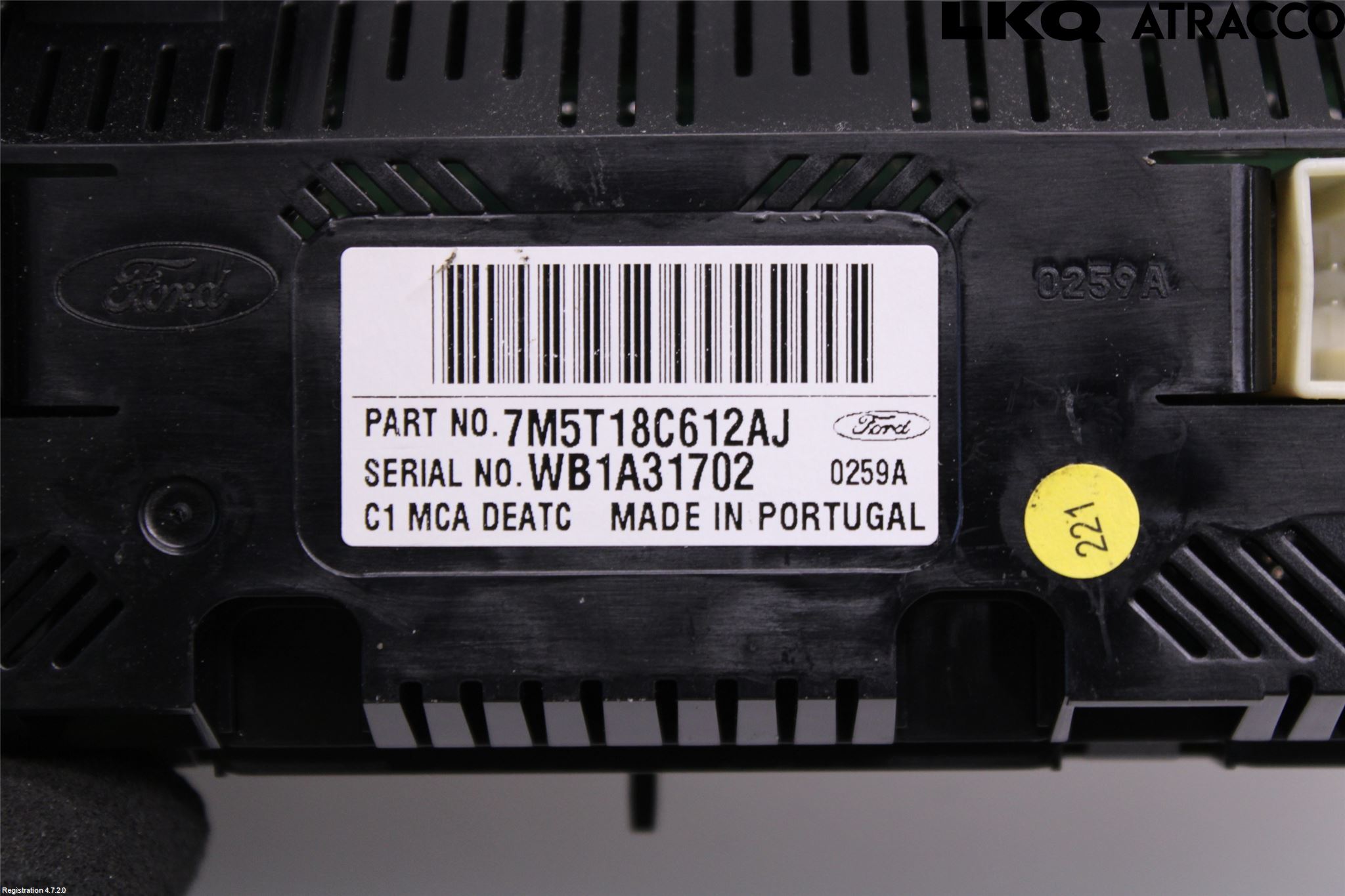 Ford FOCUS 08-11 Varme Ac Betjening-Display