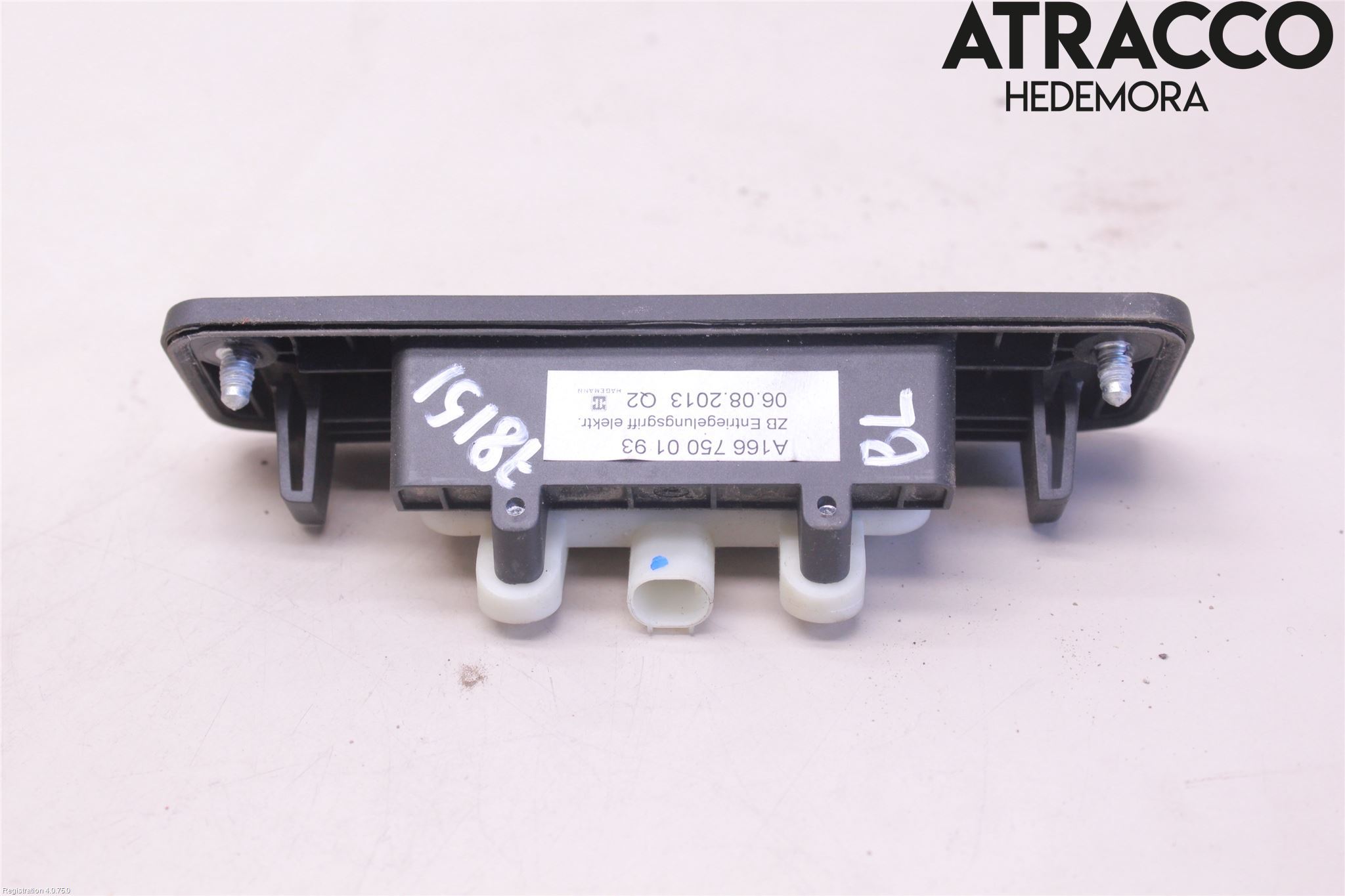 Mercedes-Benz MB GLK-KLASS (X204) 08-16 Bakluke Handtak Ytre