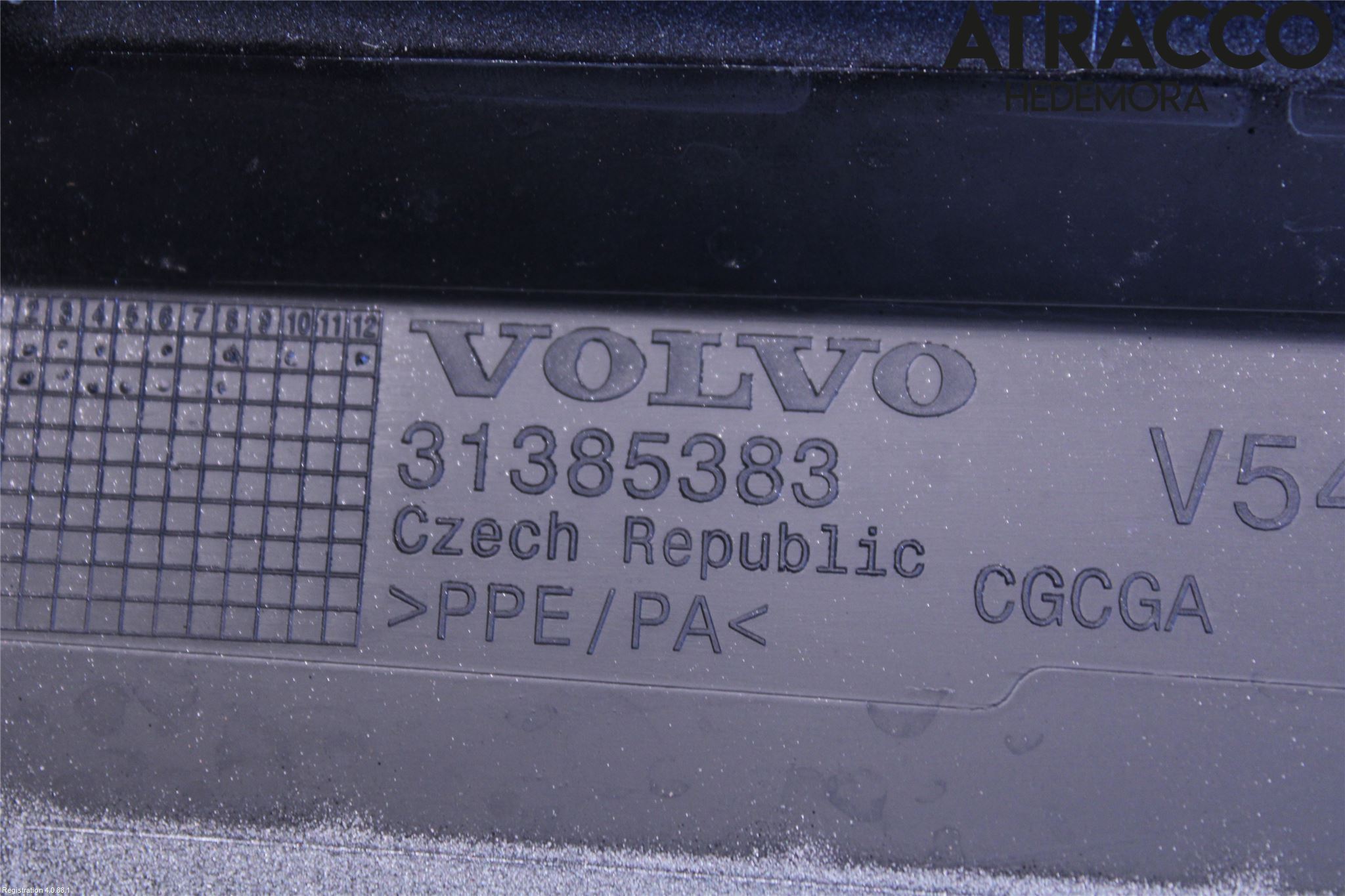 Volvo V90 17->> Drivstoff Tankluke