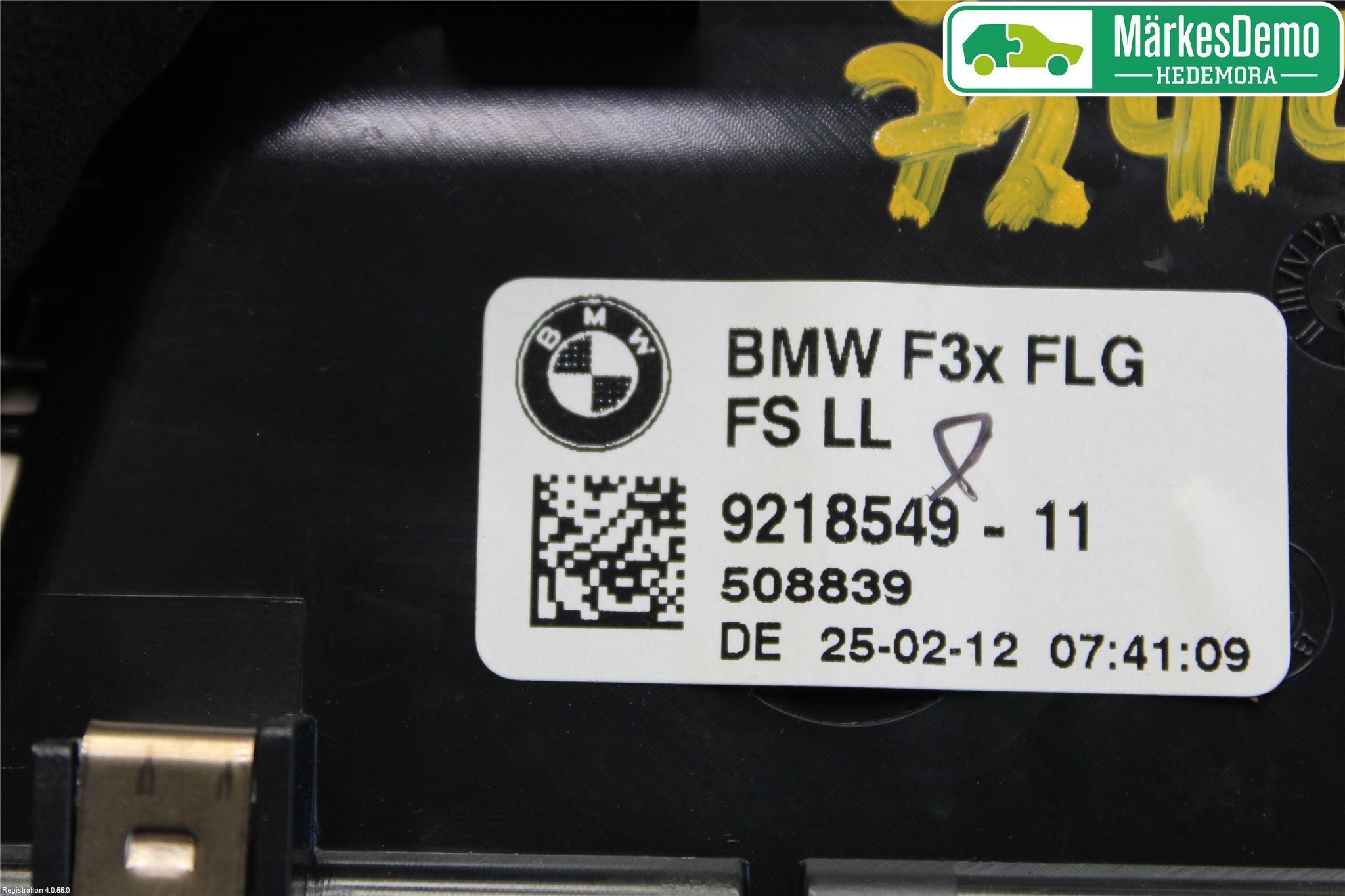 BMW 3 F30/F31/F80 12-19 Dashbord Kanal - Dyse