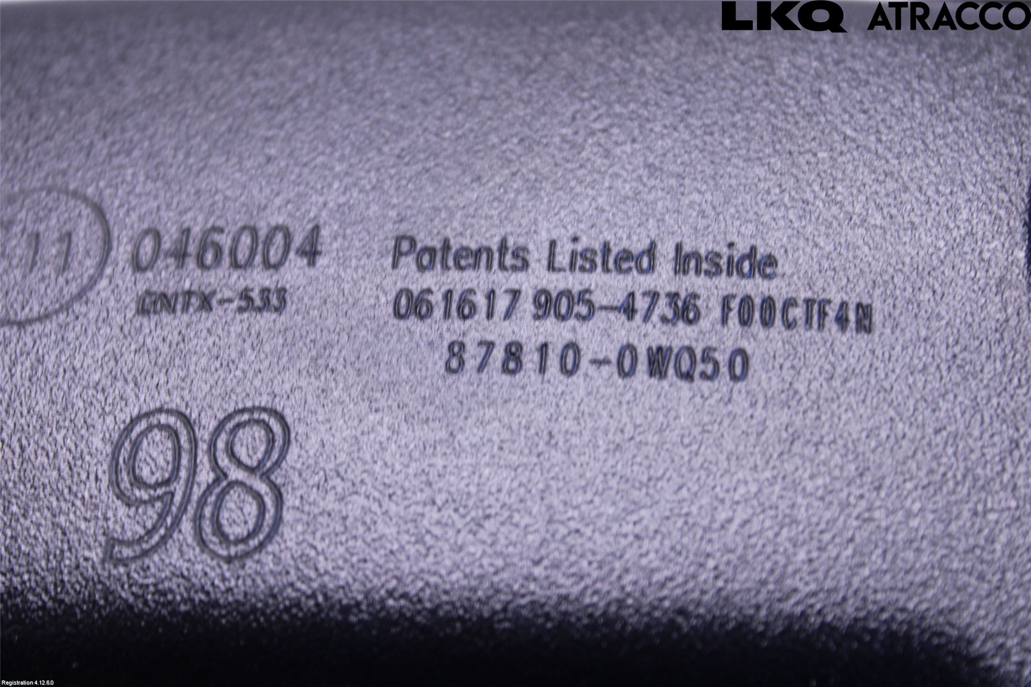 Toyota AURIS 13-19 Speil Innvendig El