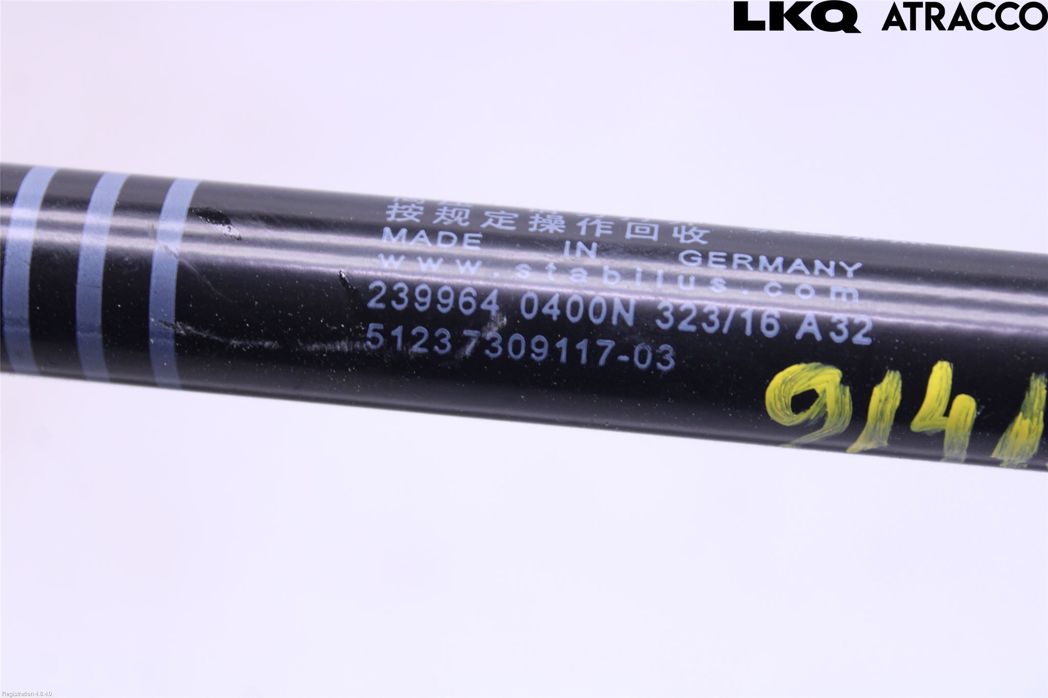 BMW 5 F10/F11/F18 09-17 Panser Demper-Gassfjær