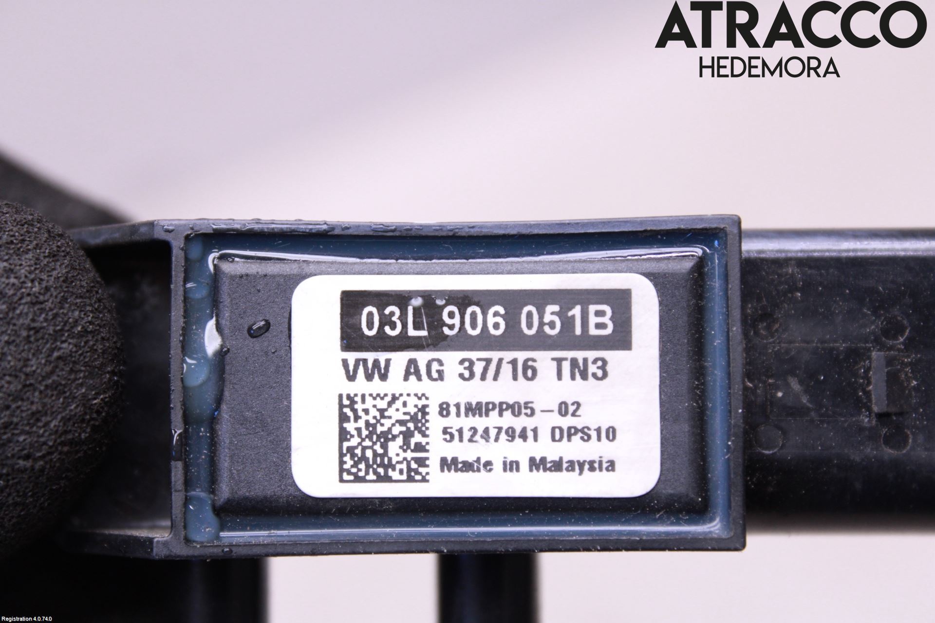 Audi Q3 8U 12-18 Sensor Temp-Trykk Avgass