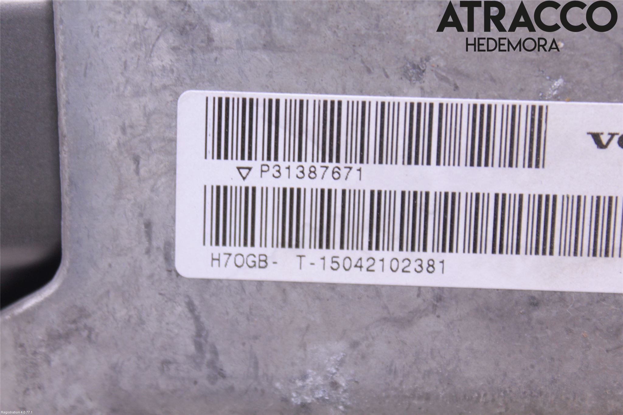 Volvo V70 14-16 Rattakselaggregat Justerbart