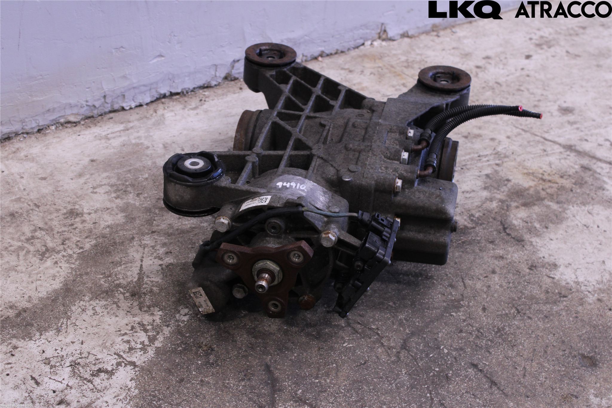 Audi A3/S3 8V 13-20 Bakaksel Kardang Bak -Diff