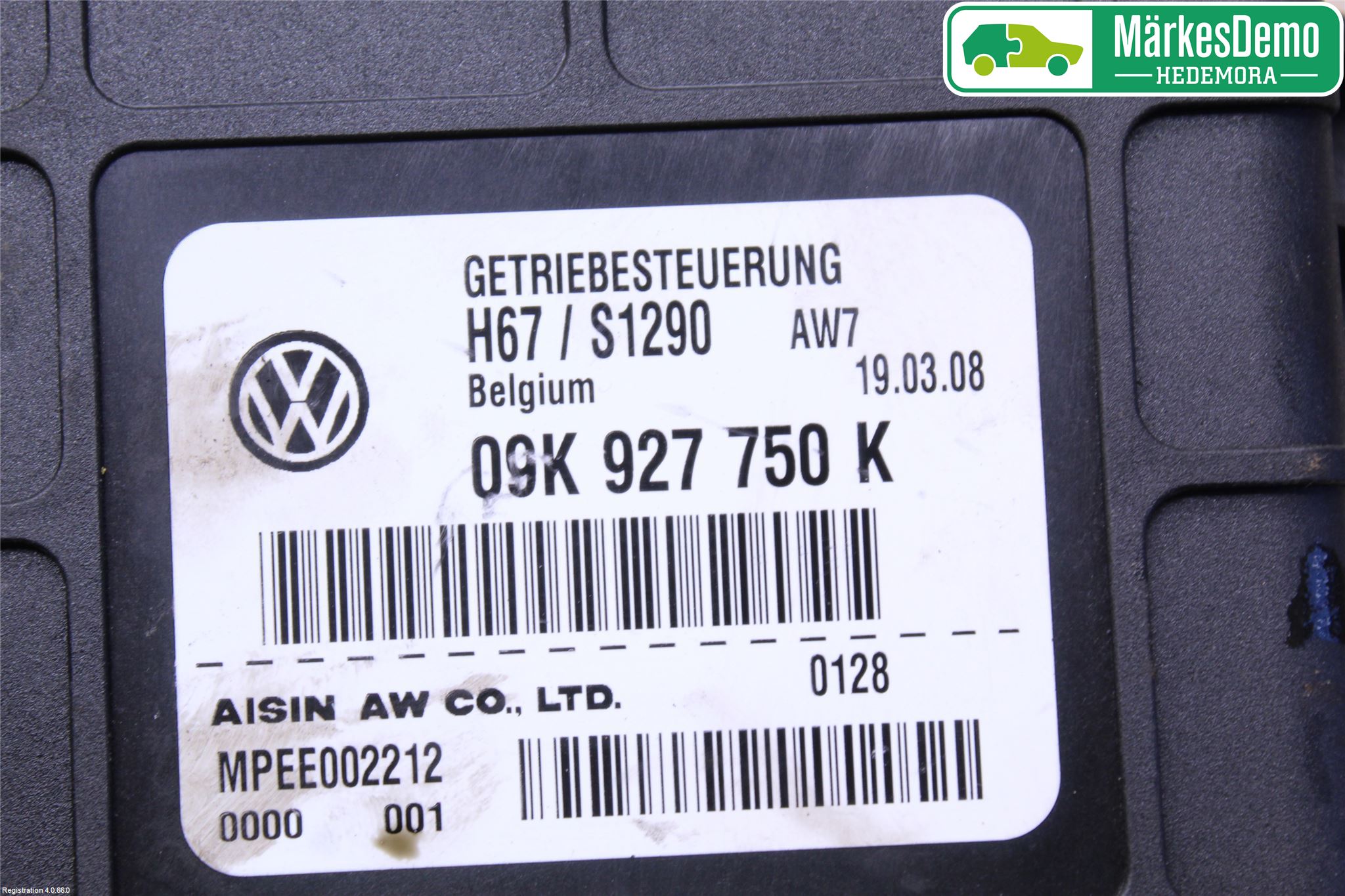 Volkswagen VW TRANSP/CARAVELLE (T5) 04-15 Styreenhet Gearkasse