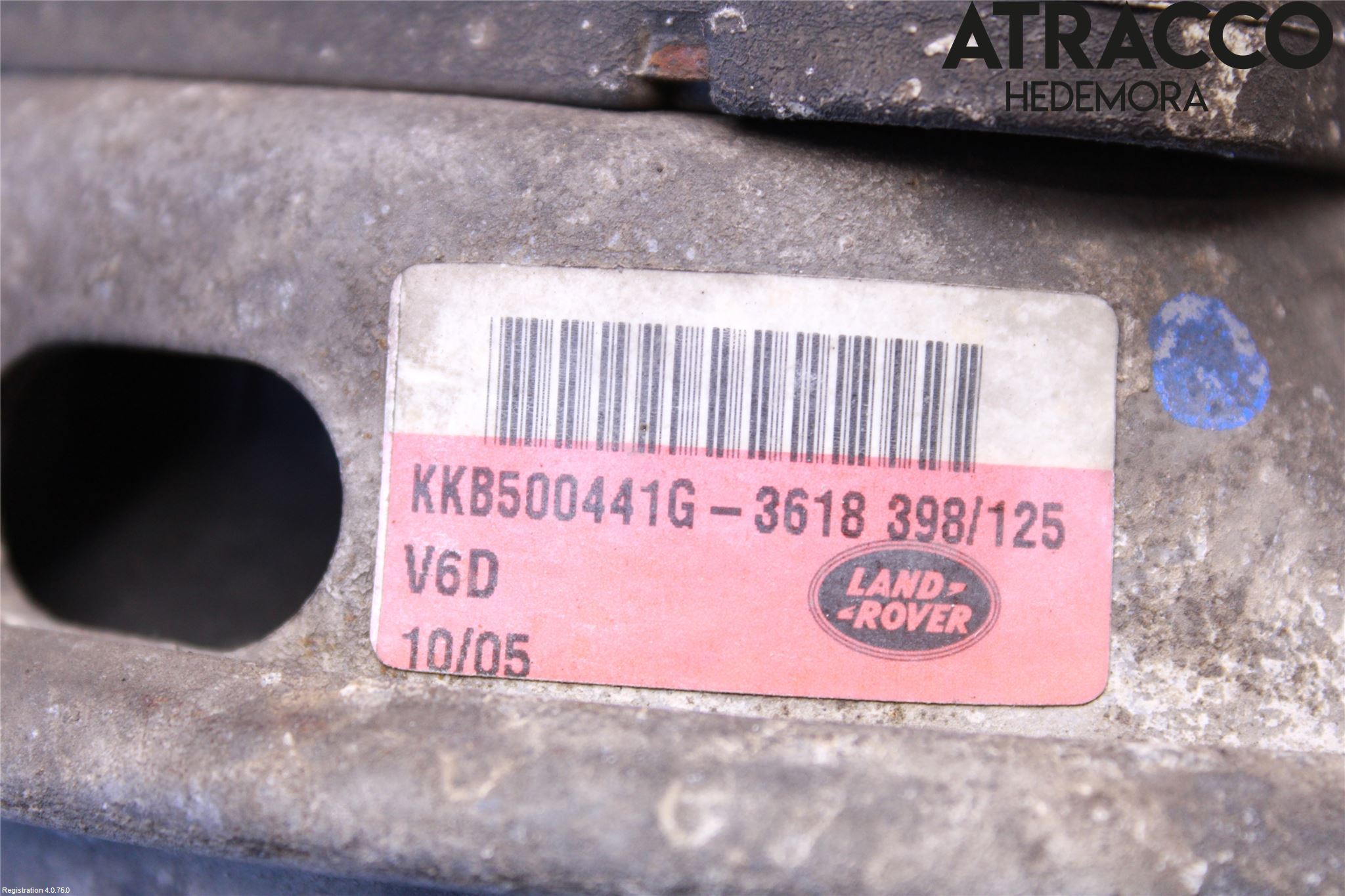 Landrover RANGE ROVER SPORT (L320) 05-09 Motor Feste Gummi