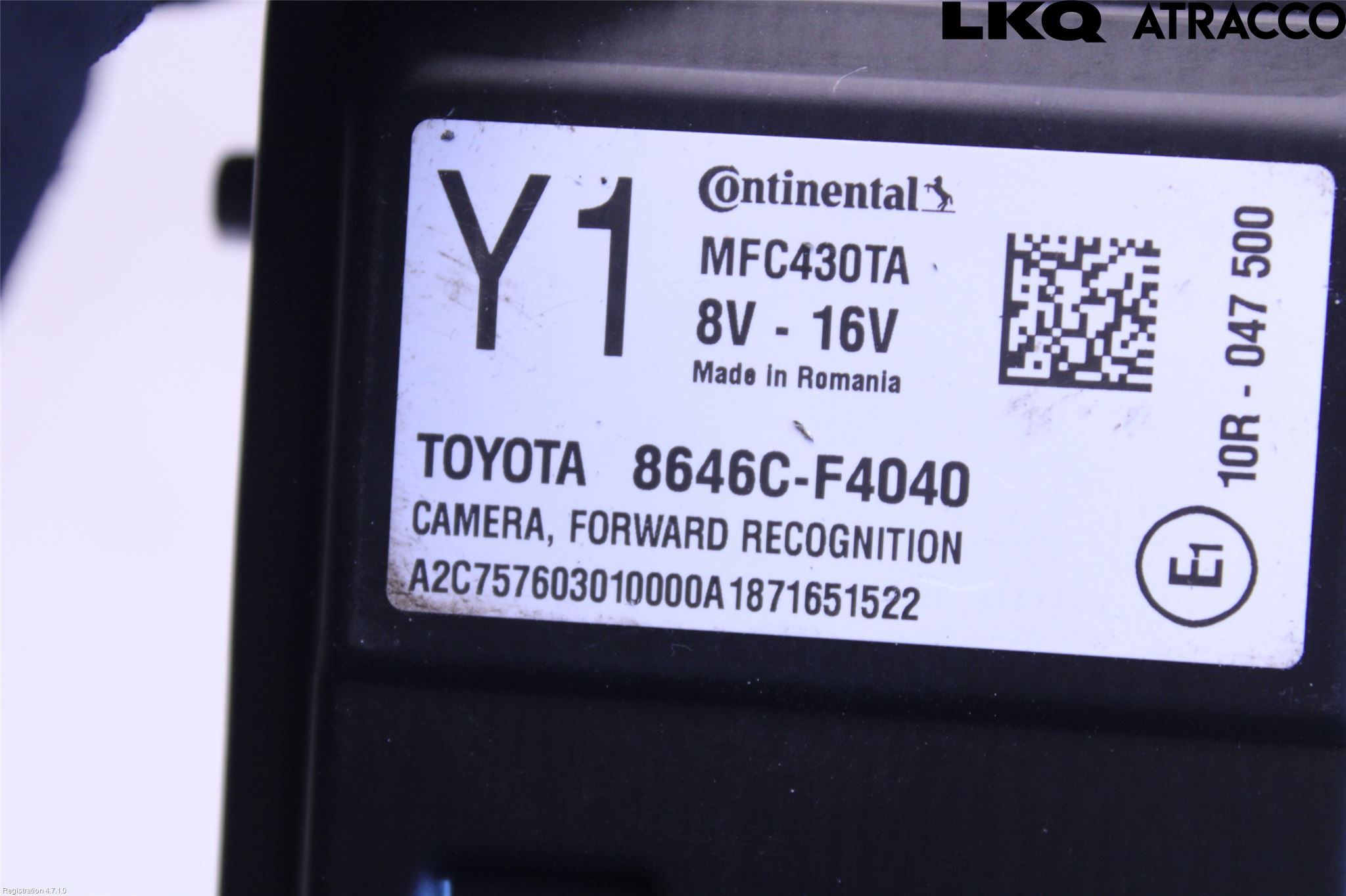 Toyota C-HR 16-23 Sensor Kollisjonsbeskyttelse