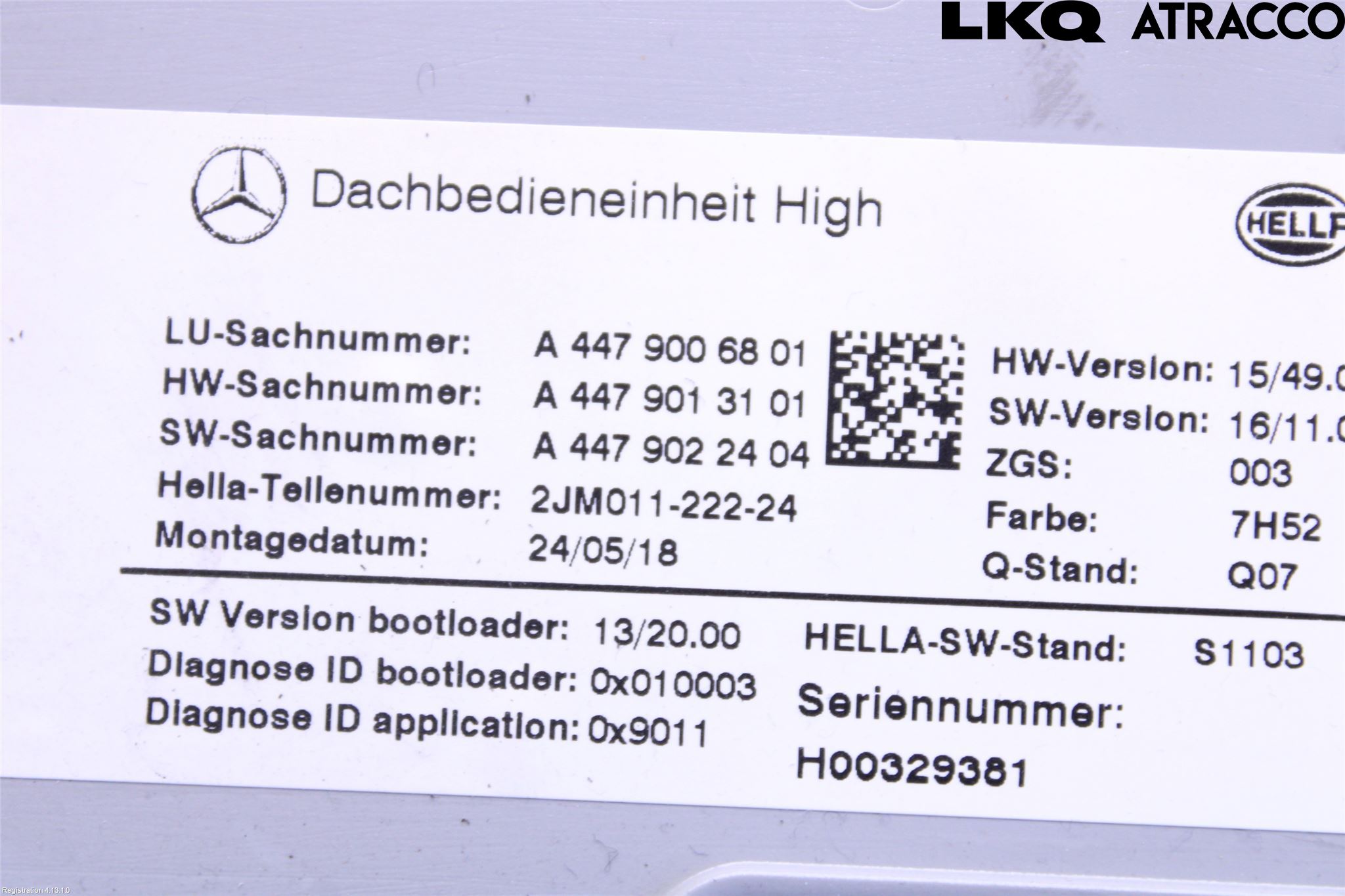 Mercedes-Benz MB VITO/V-KLASS (W640,W447,W448) 14- Innr Taklys