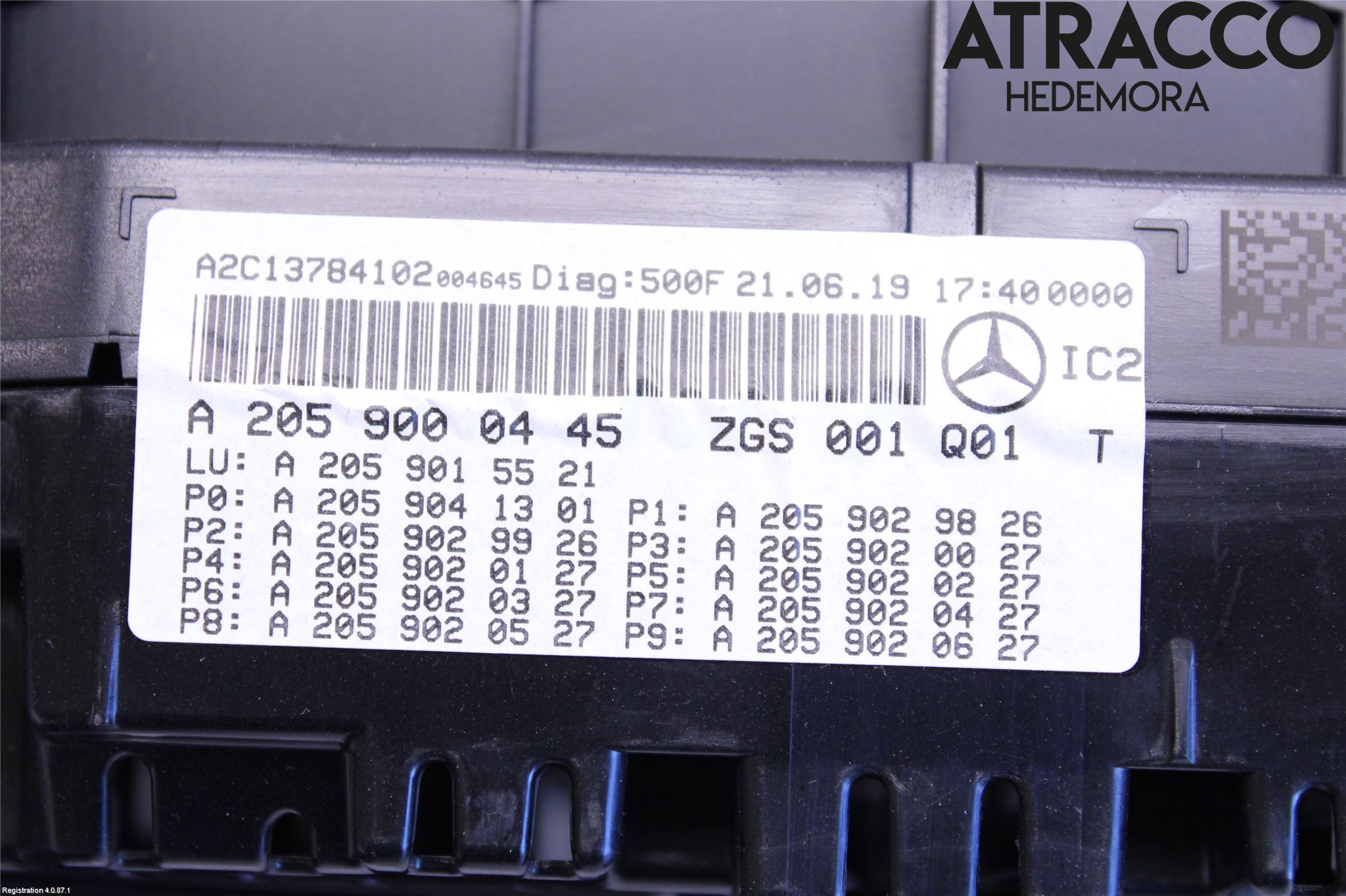 Mercedes-Benz MB C-KLASS (W205) 14-21 Instr Kombinert