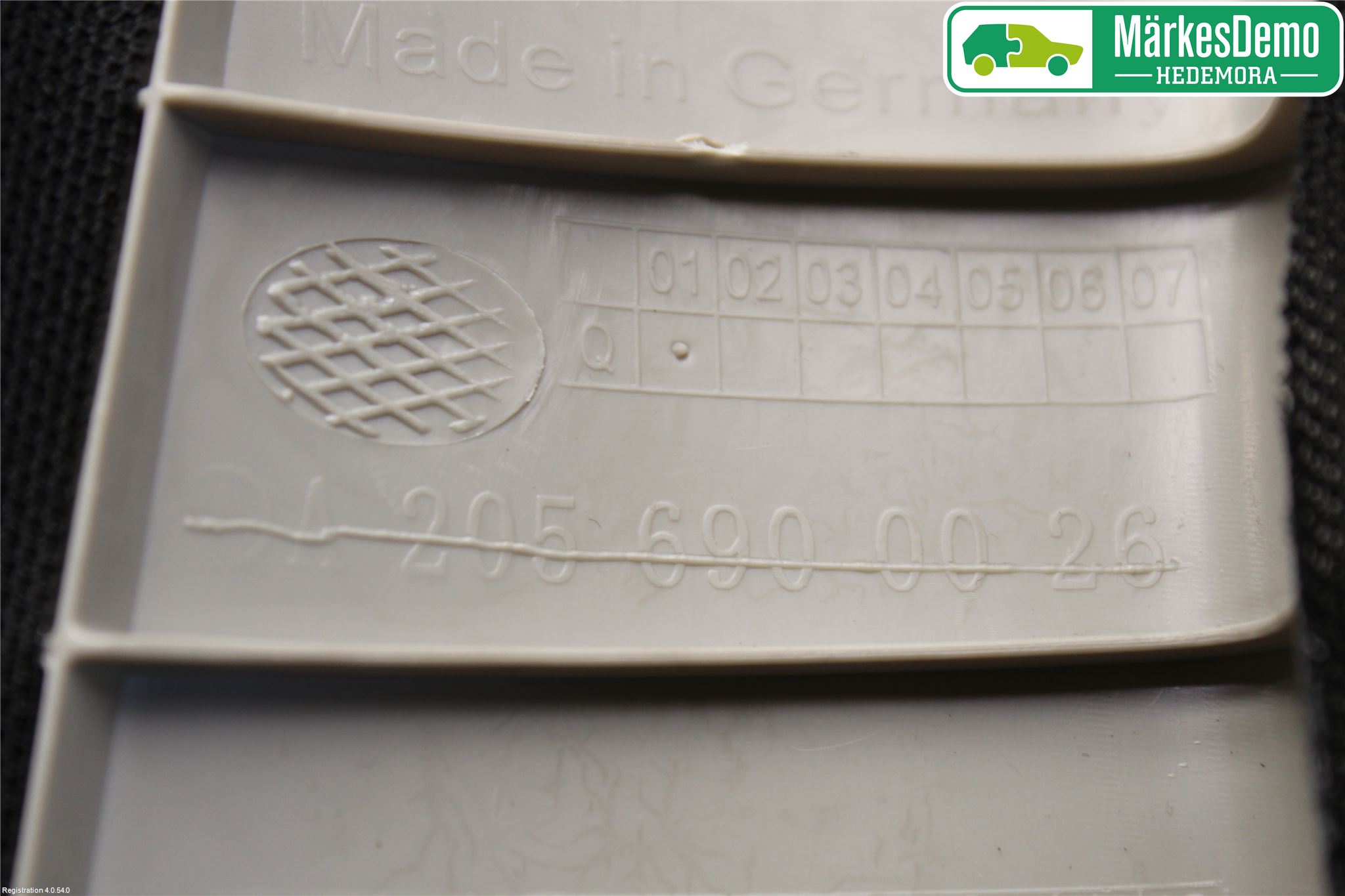 Mercedes-Benz MB C-KLASS (W205) 14-21 Innr Deksel A-B-C Stolpe