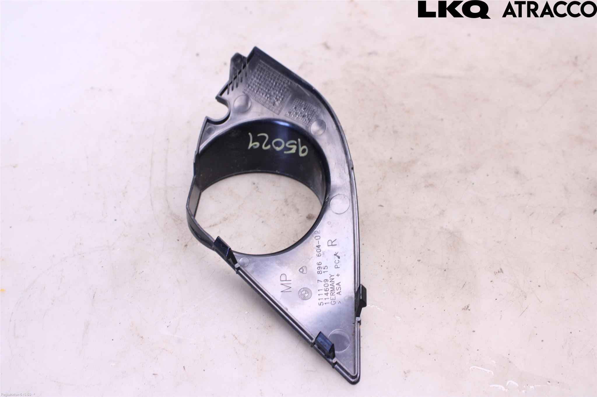 BMW 5 E60/61 Sed/Tou 02-10 Frontlykt Kurve-Tåkelys Ramme
