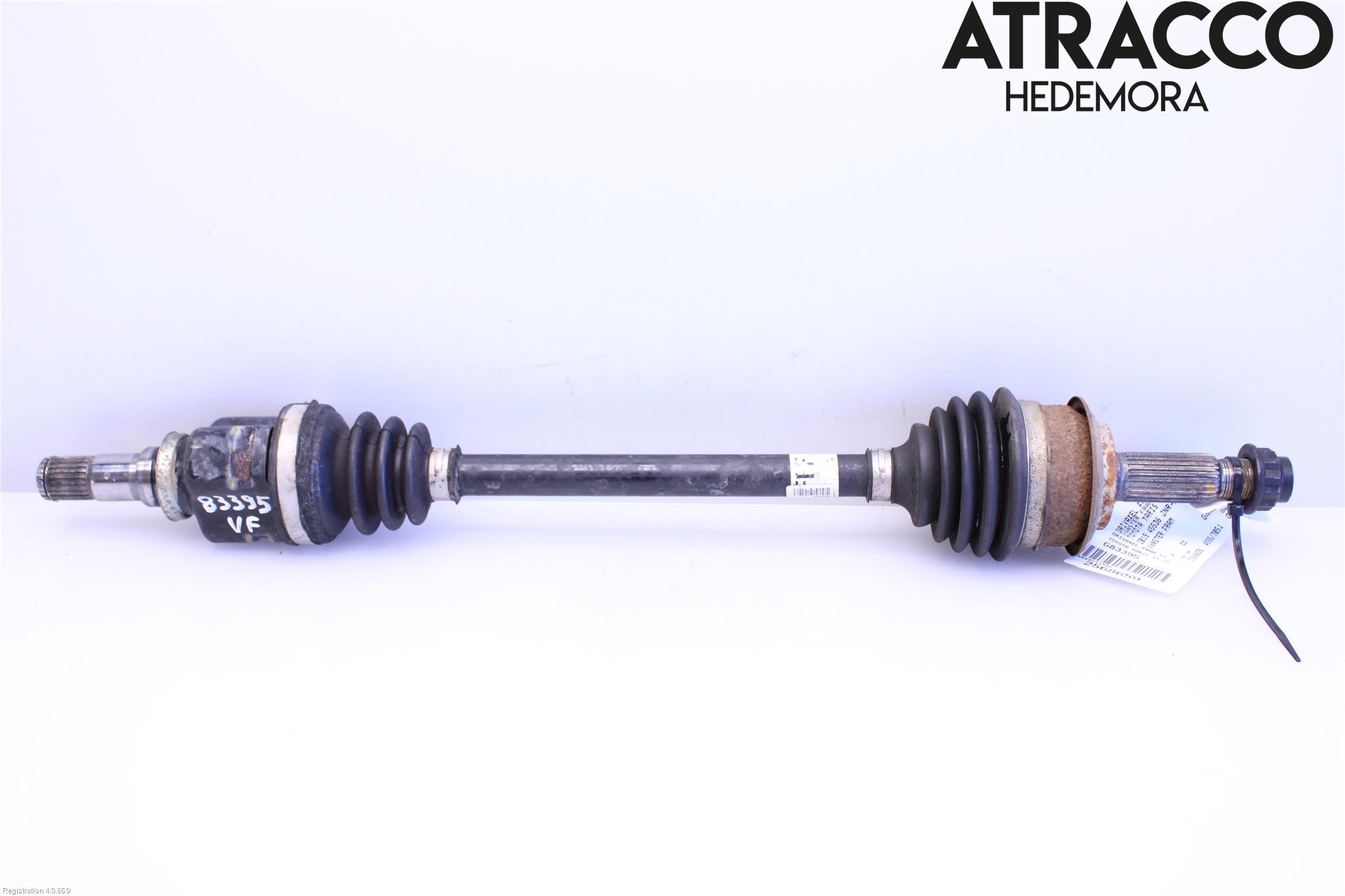 Toyota YARIS XP130 15-20 Drivaksel Foran Kompl Venstre