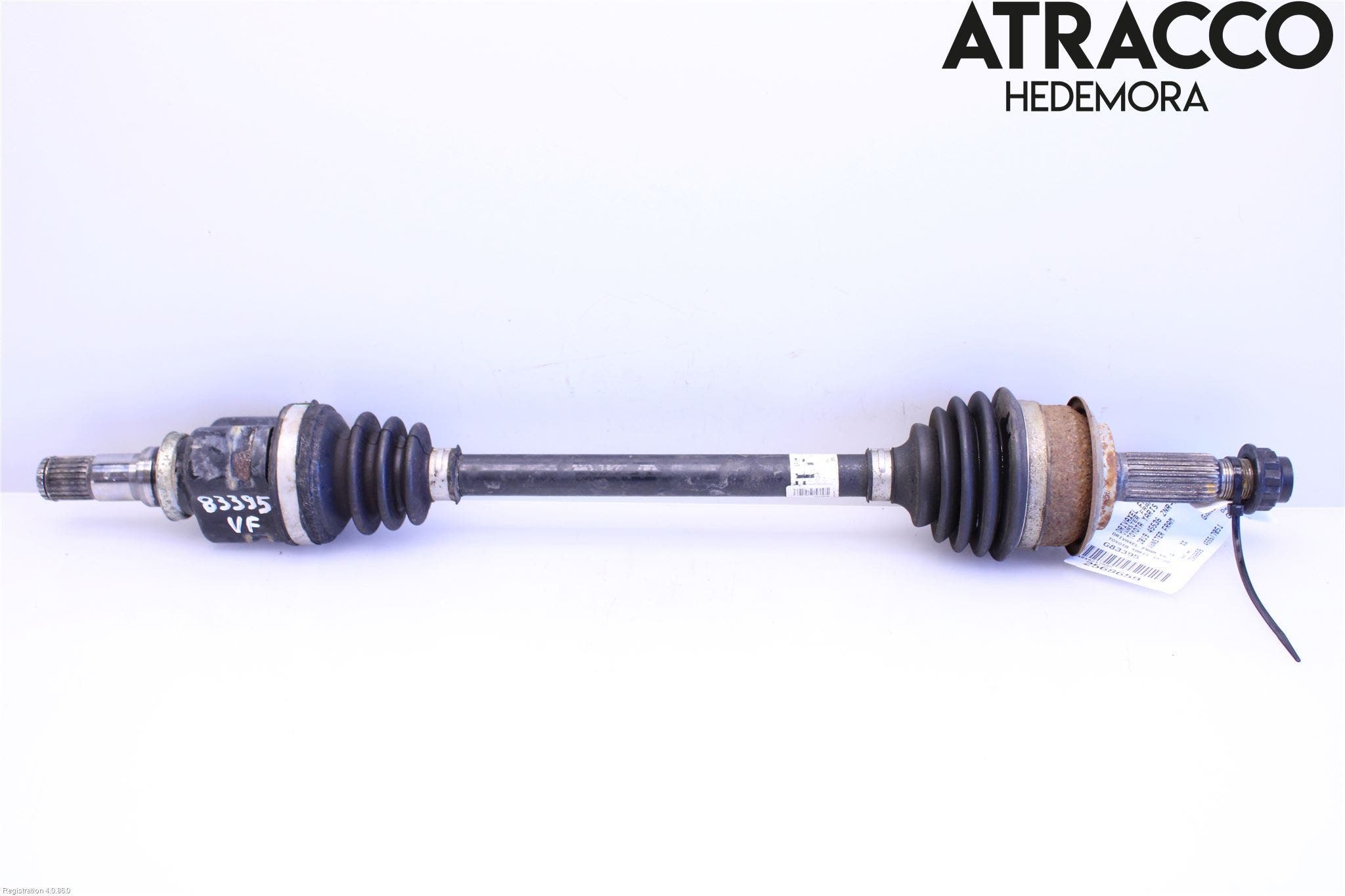 Toyota YARIS XP130 15-20 Drivaksel Foran Kompl Venstre