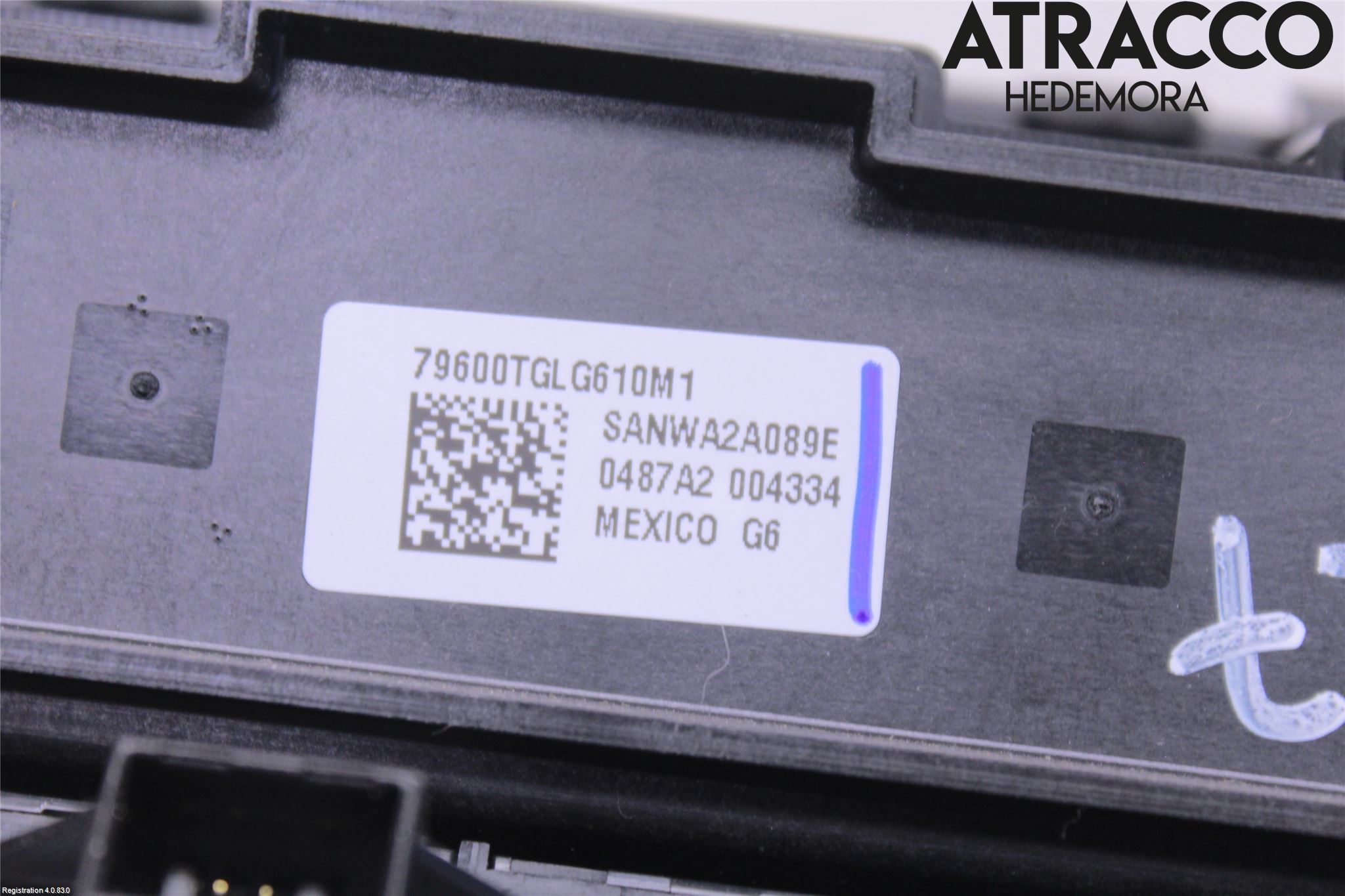 Honda CIVIC 17-22 Varme Ac Betjening-Display