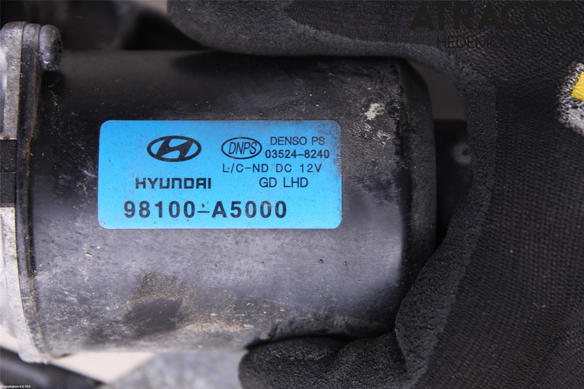Hyundai i30 GD 13-17 Viskeroverføring Frontrute