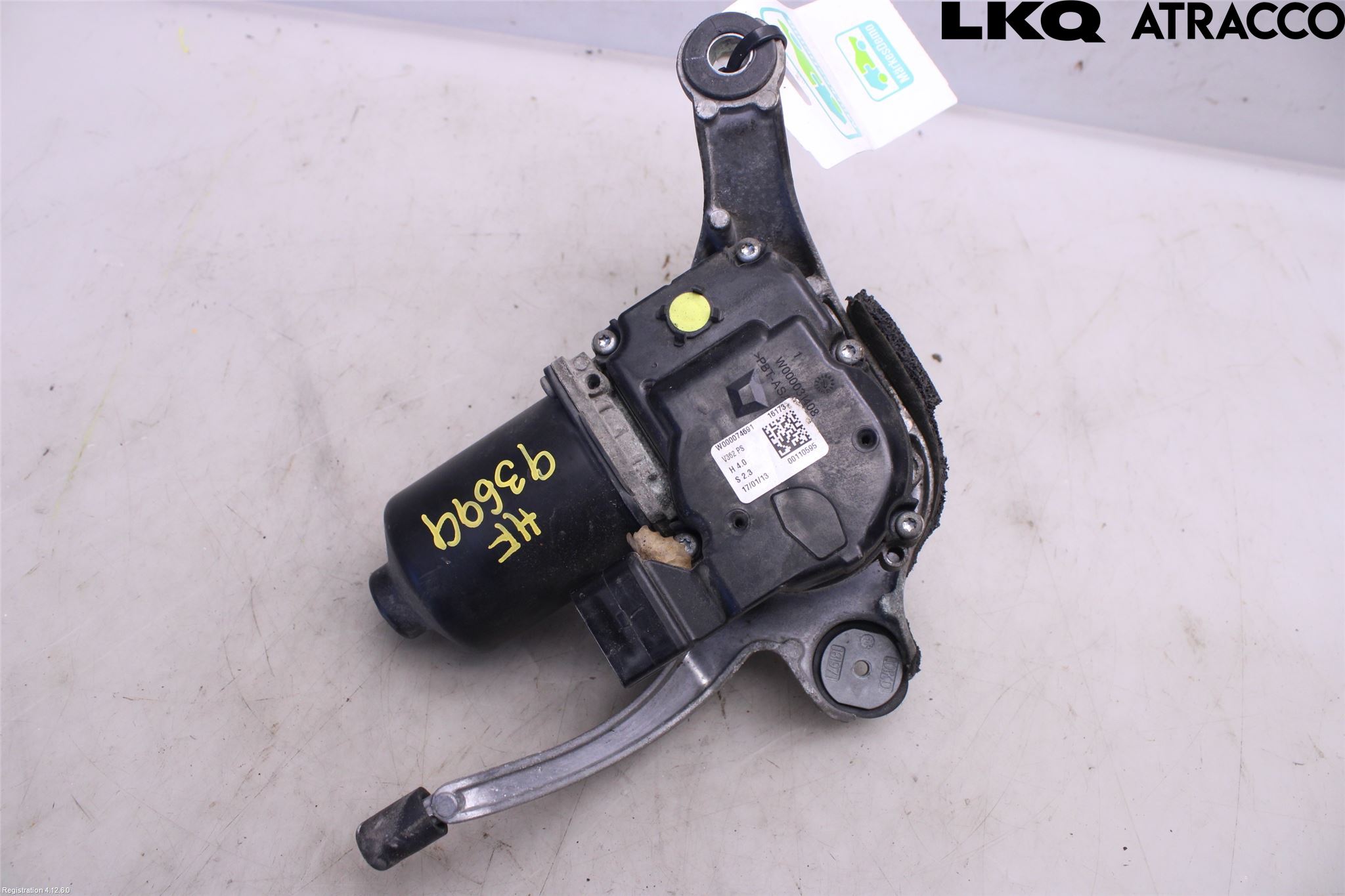 Ford TRANSIT SKÅP/BUSS 14-22 Viskermotor Frontrute
