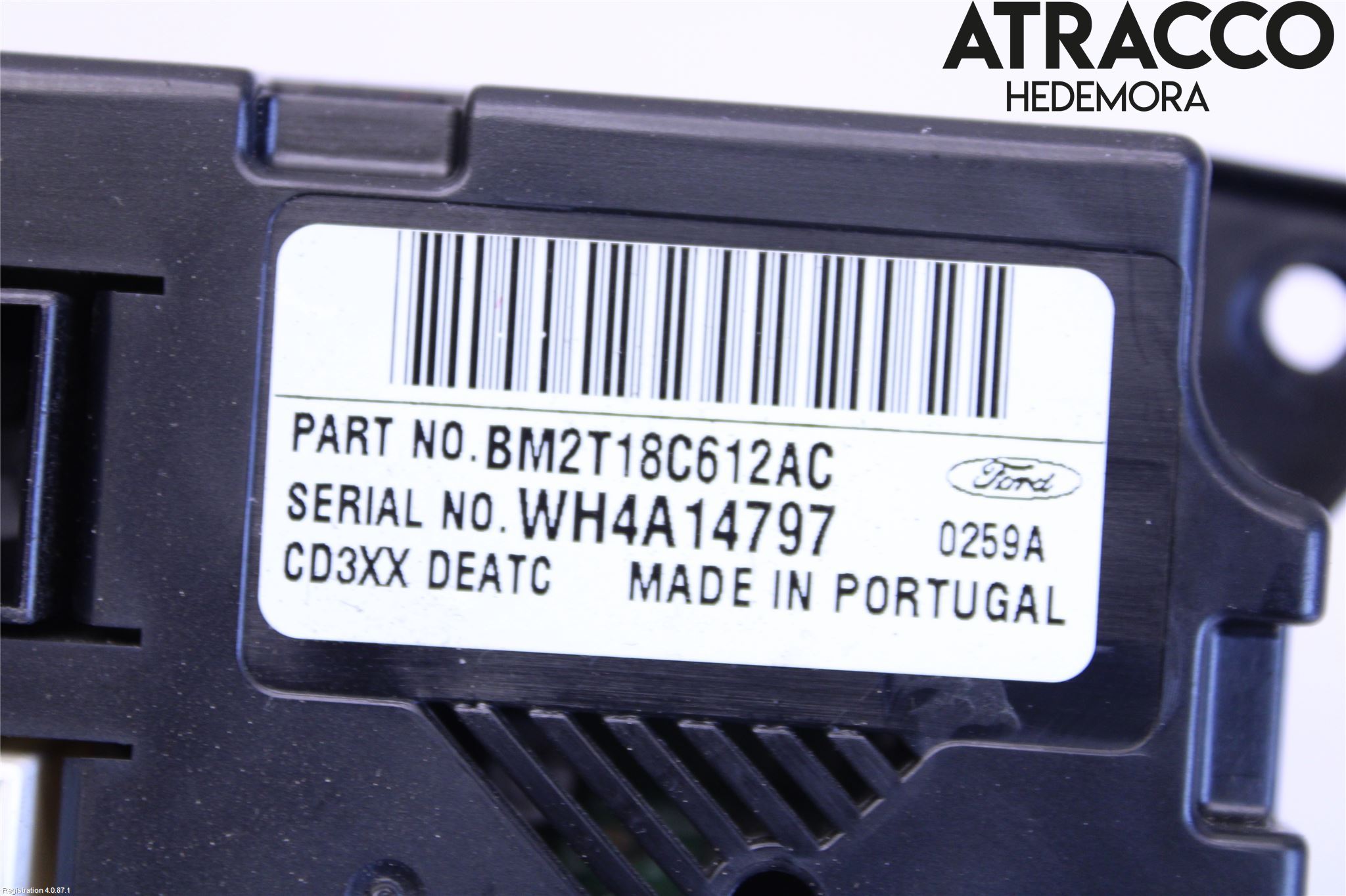 Ford S-MAX 06-15 Varme Ac Betjening-Display