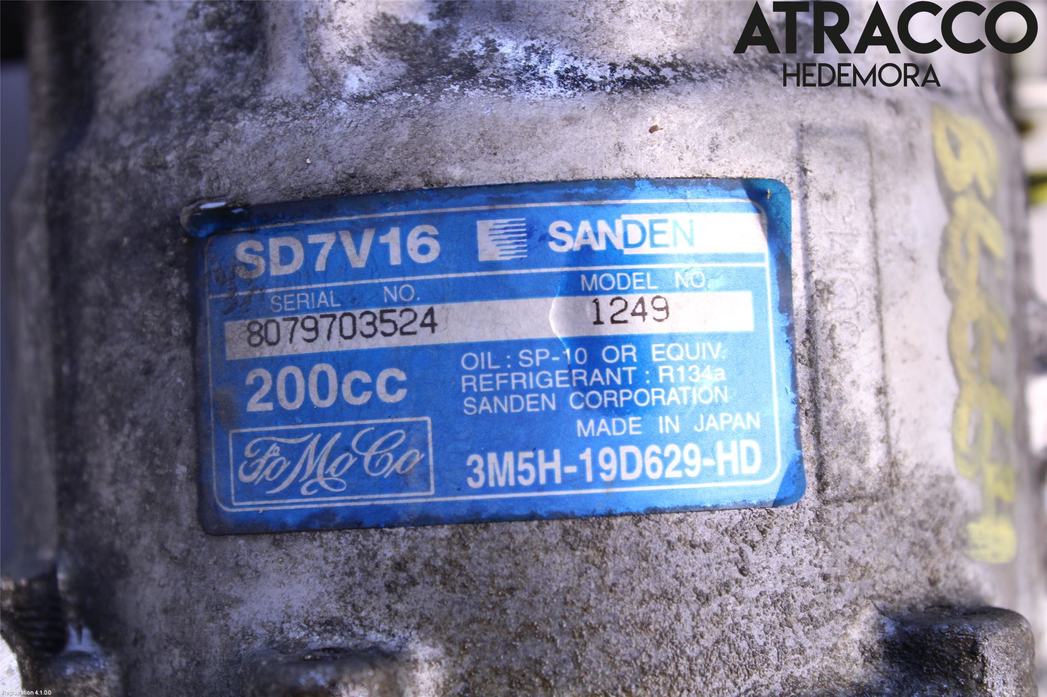 Volvo V50 04-07 Varme Ac Kompressor