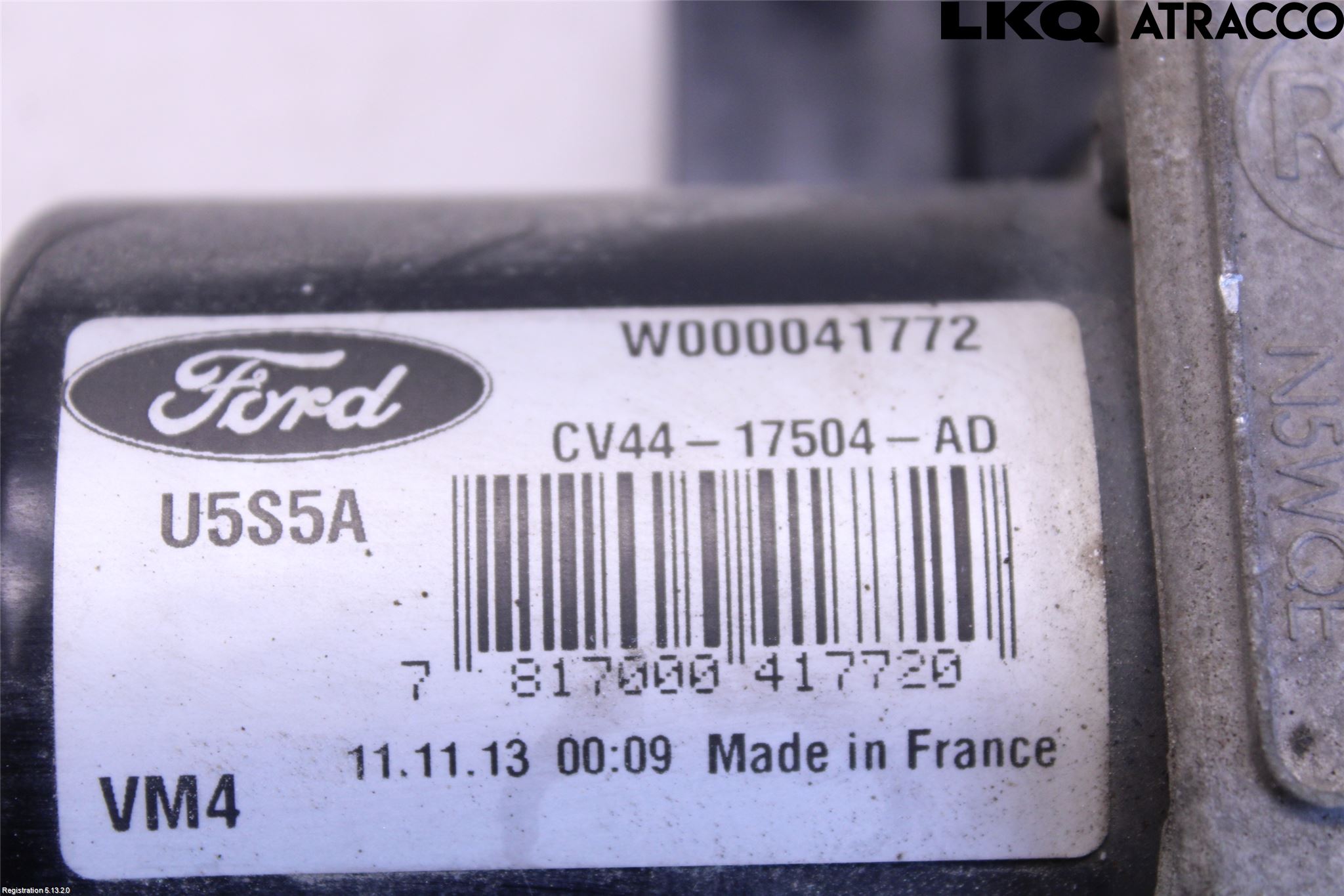 Ford KUGA 13-16 Viskermotor Frontrute