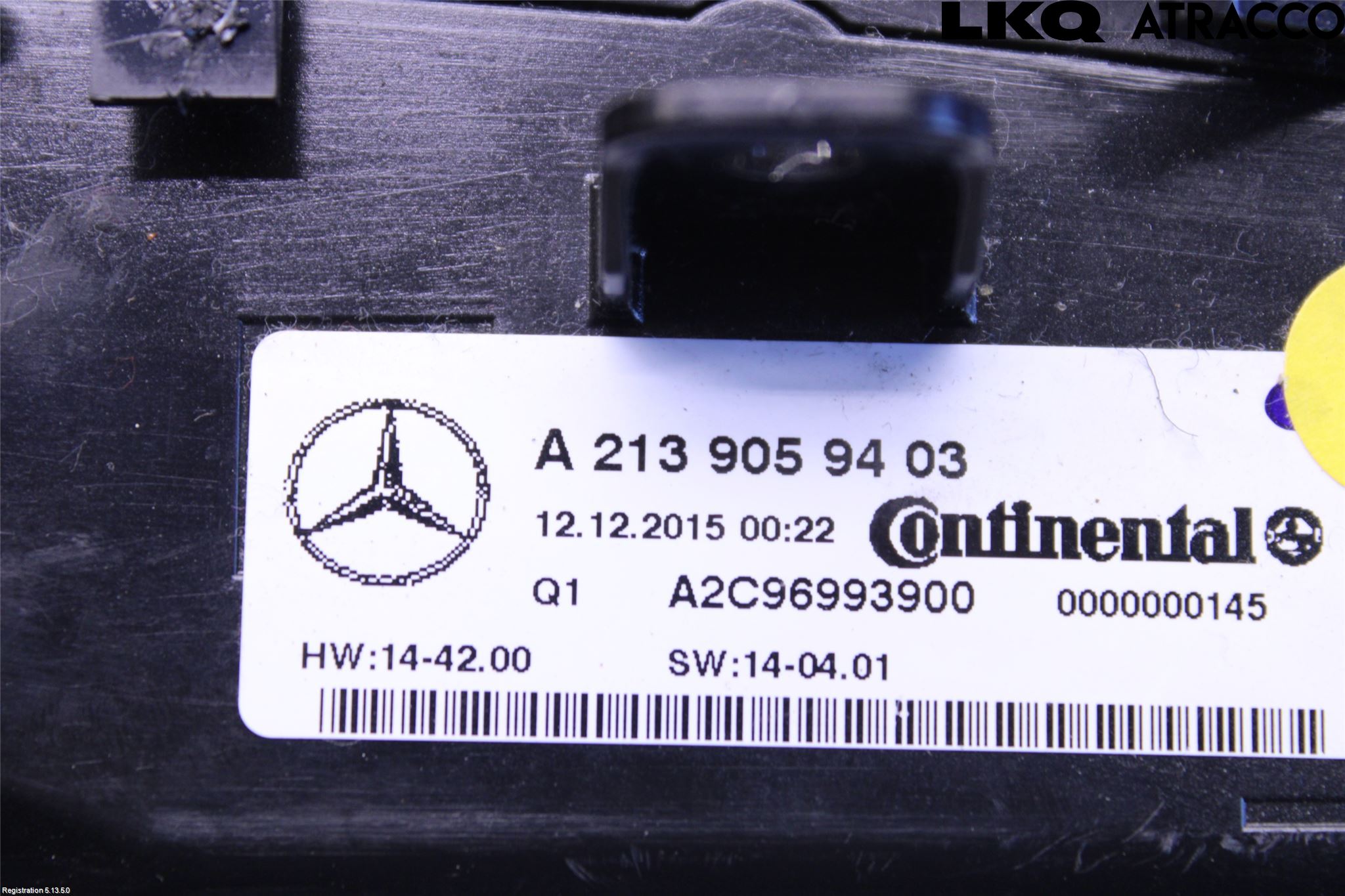 Mercedes-Benz MB E-KLASS (W213) 16-23 Varme Ac Betjening-Display