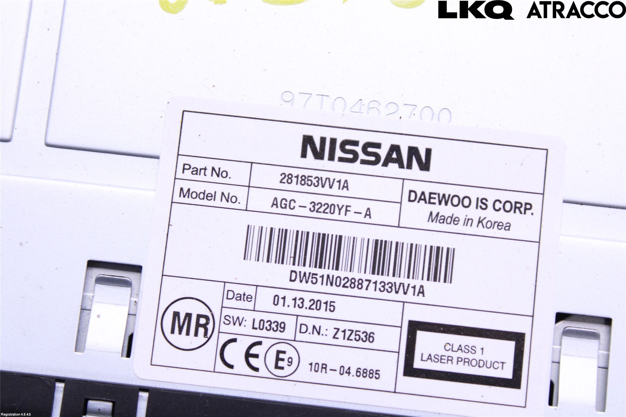 Nissan NOTE E12 14-20 Stereo Radio Med Cd