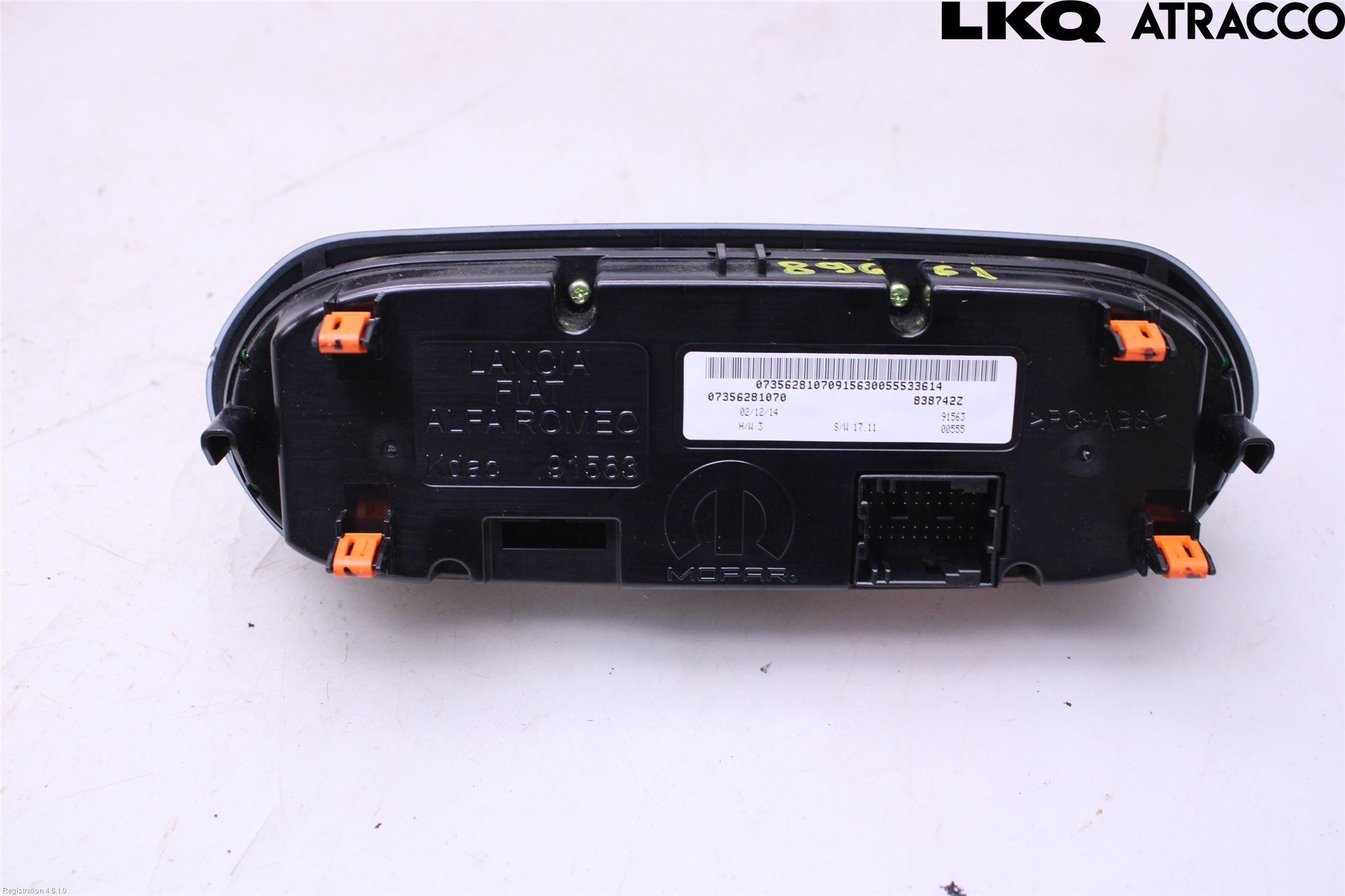 Jeep RENEGADE Varme Ac Betjening-Display