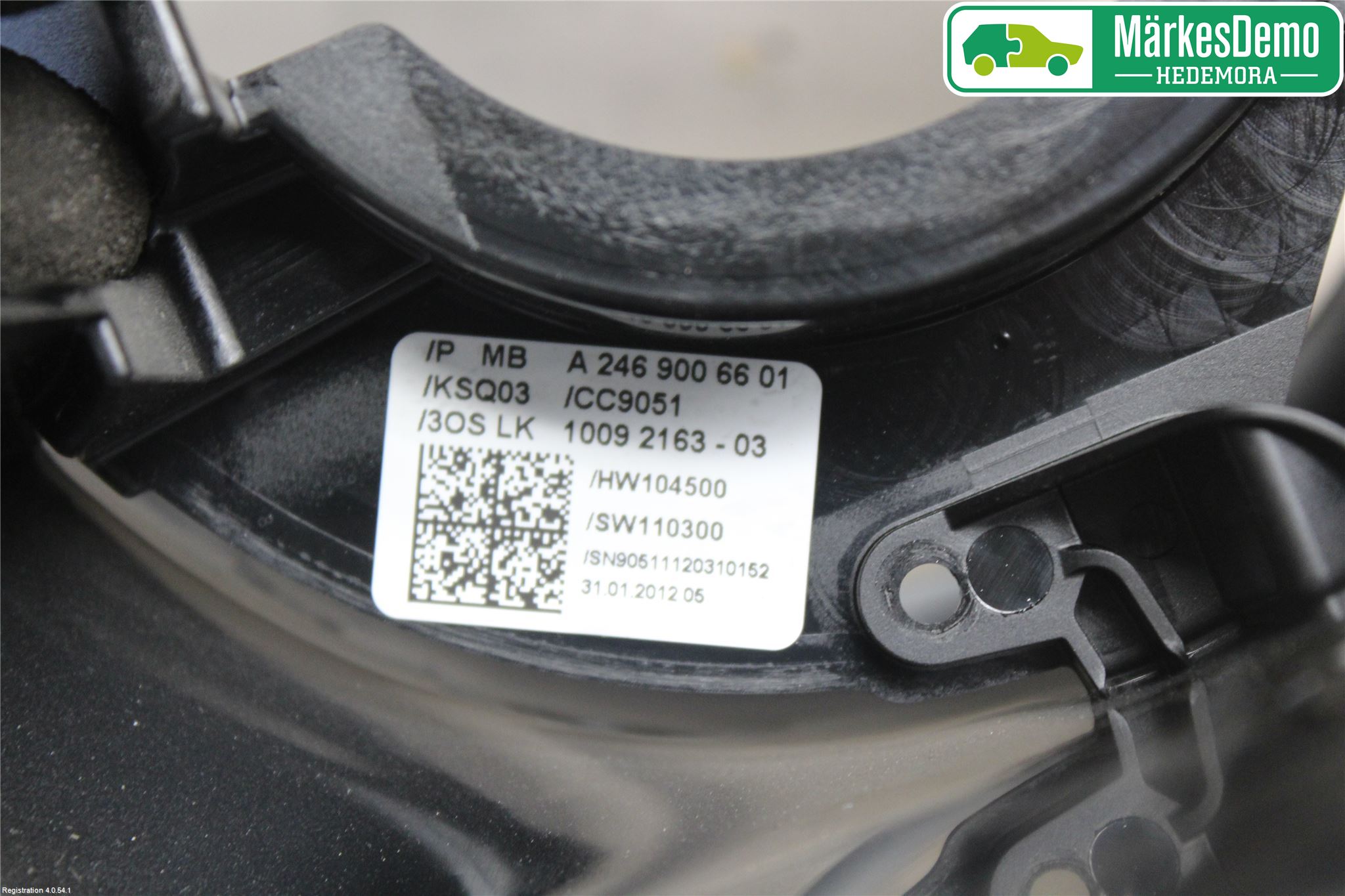 Mercedes-Benz MB B-KLASS (W246/W242) 12-19 Rattdeksel - Deksler