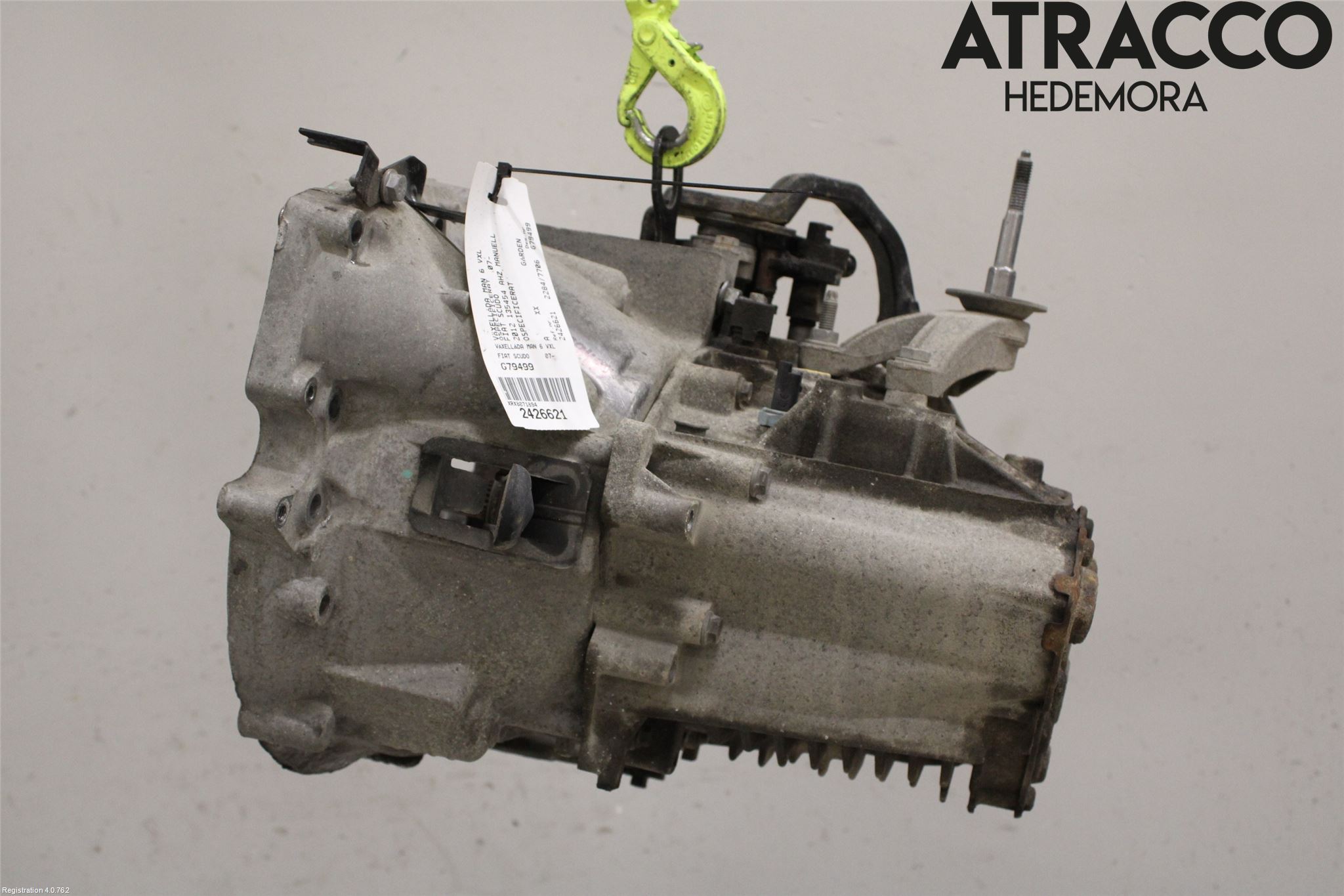 Fiat SCUDO 07-16 Gearkasse 6 Trinn