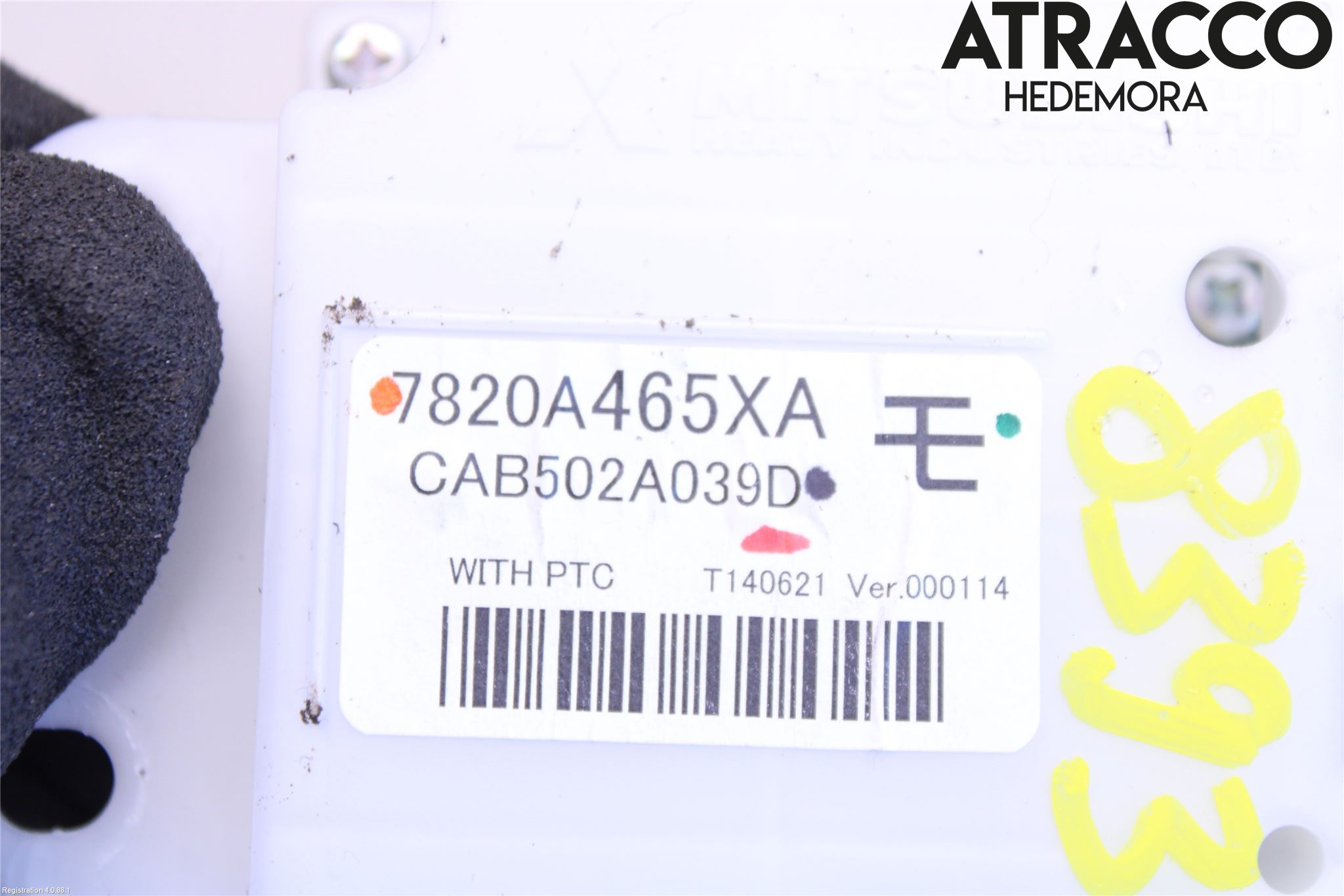 Mitsubishi OUTLANDER 13-21 Varme Ac Betjening-Display