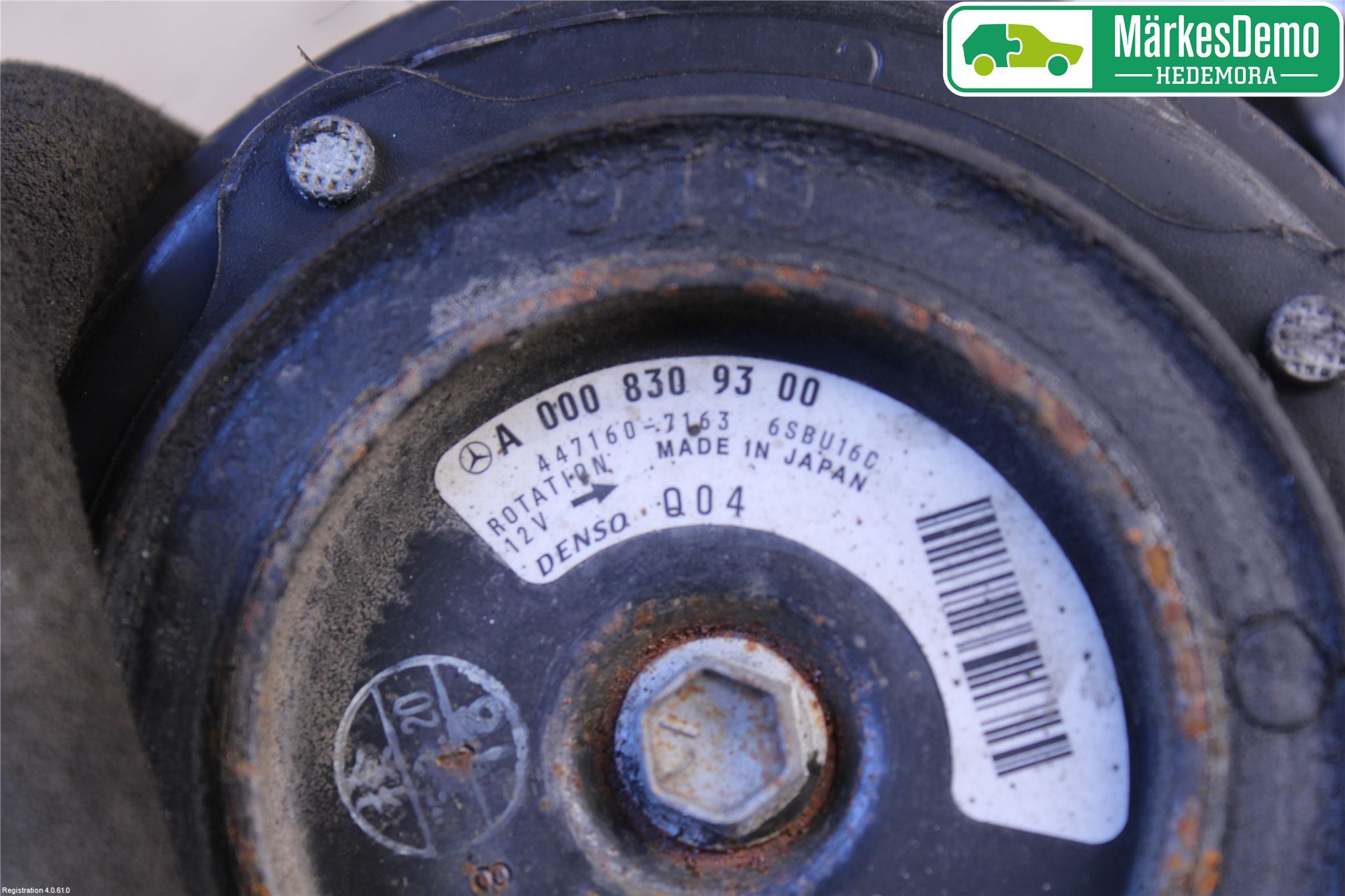 Mercedes-Benz MB ML/GLE-KLASS (W166) 12-18 Varme Ac Kompressor