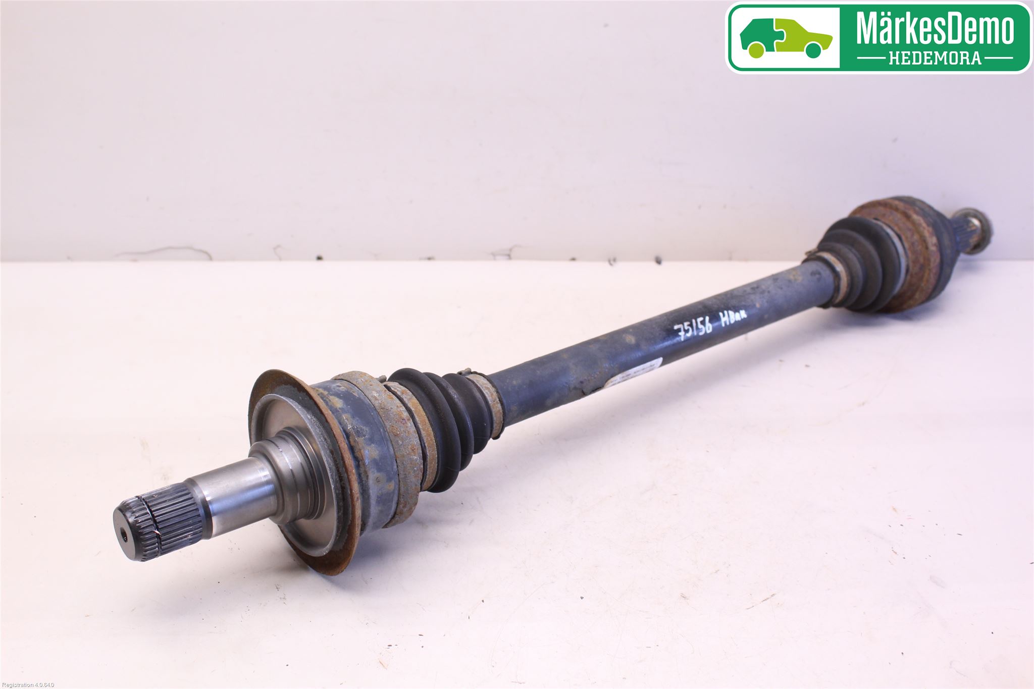 BMW X3 F25 10-17 Drivaksel Bak Kompl Venstre